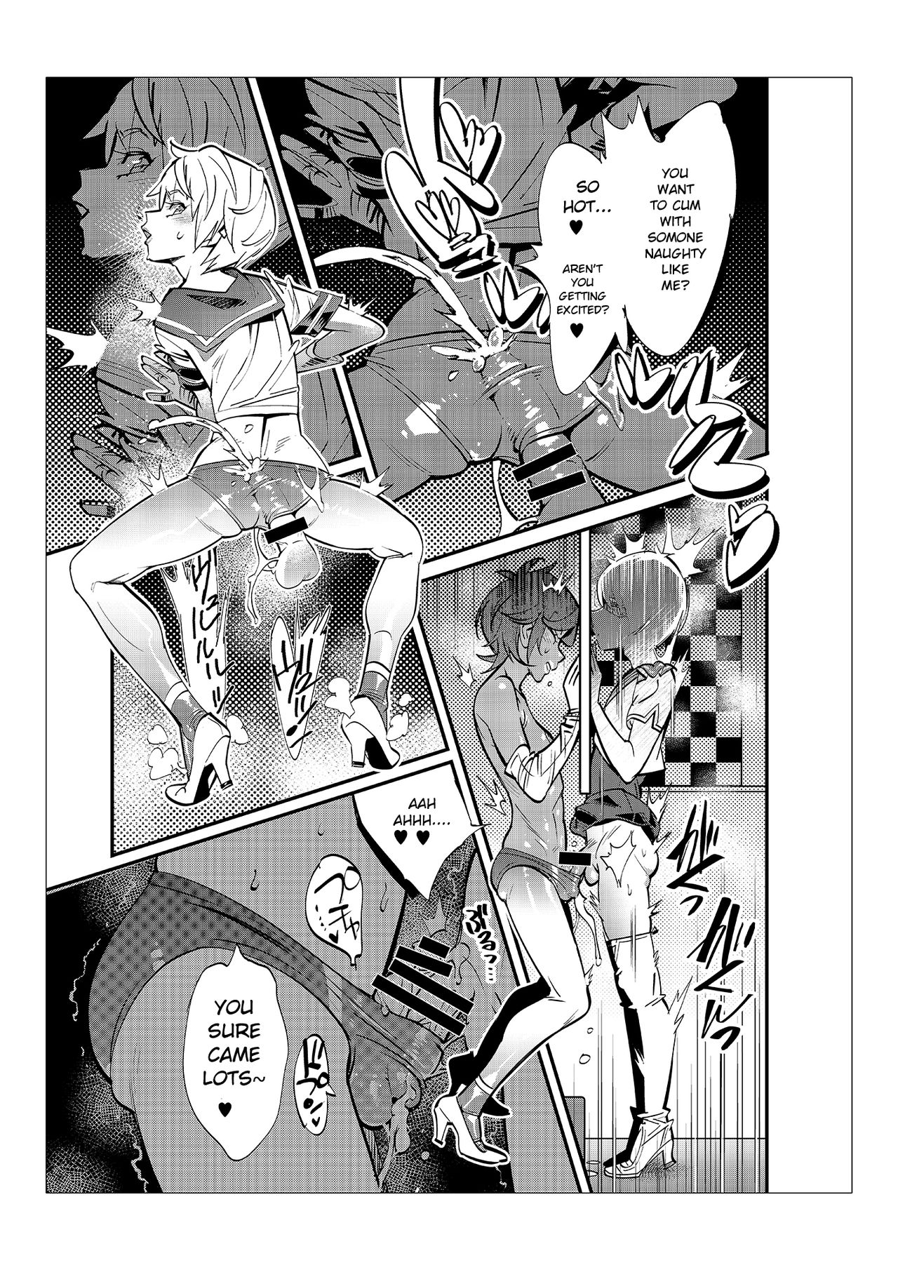 Danshi dake ga Kayoeru Joshikou Onoyuri Gakuen Chapters 2-5 page 67