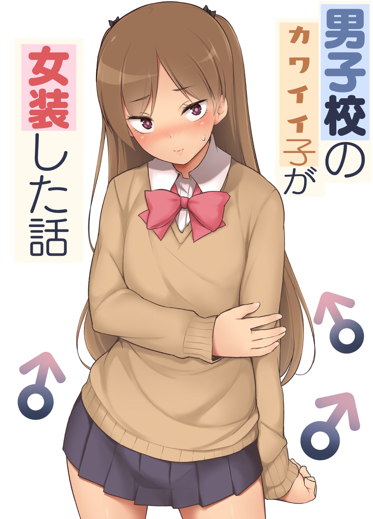 Danshikou no Kawaii Ko ga Josou Shita Hanashi page 1