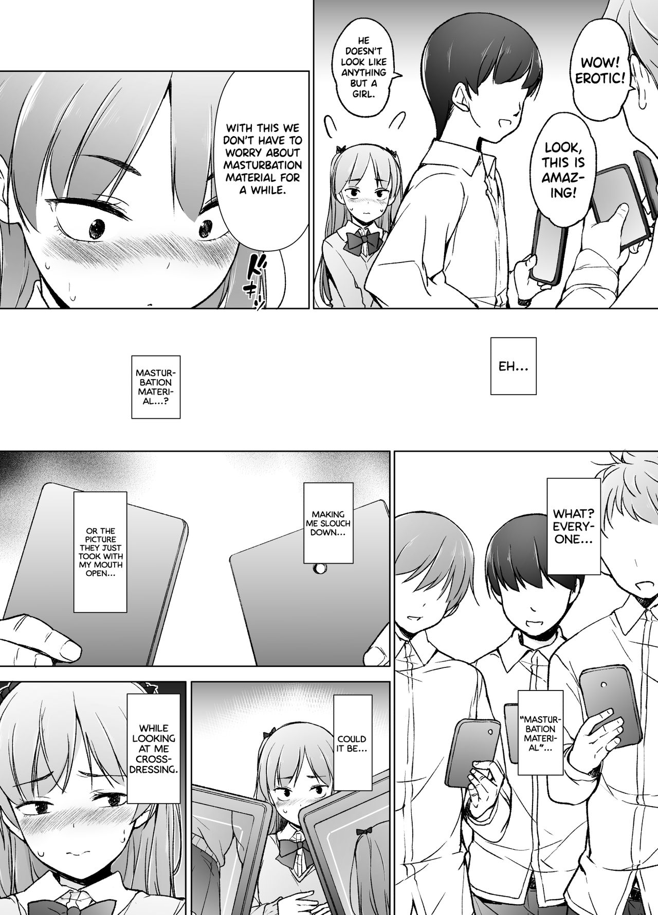 Danshikou no Kawaii Ko ga Josou Shita Hanashi page 12