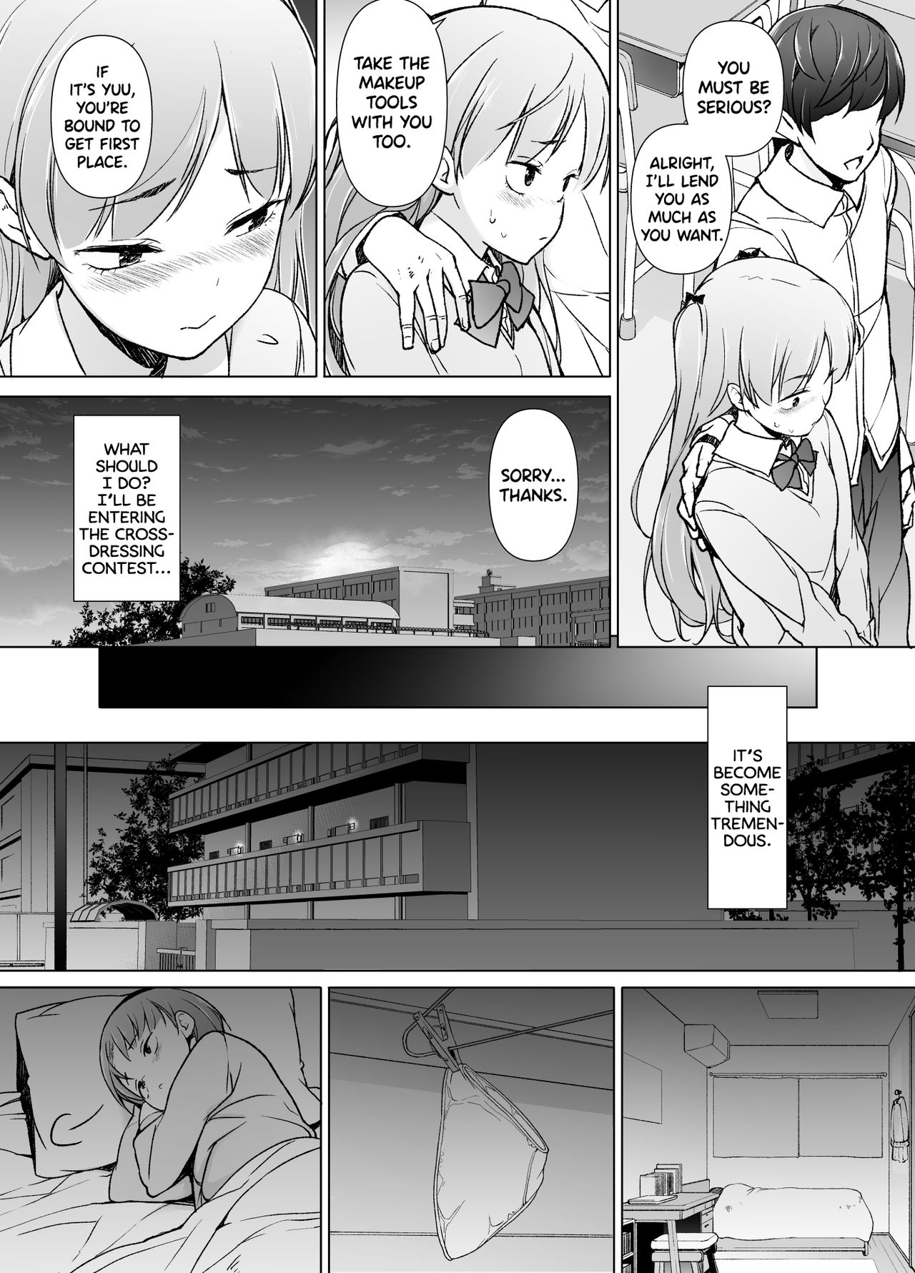 Danshikou no Kawaii Ko ga Josou Shita Hanashi page 15