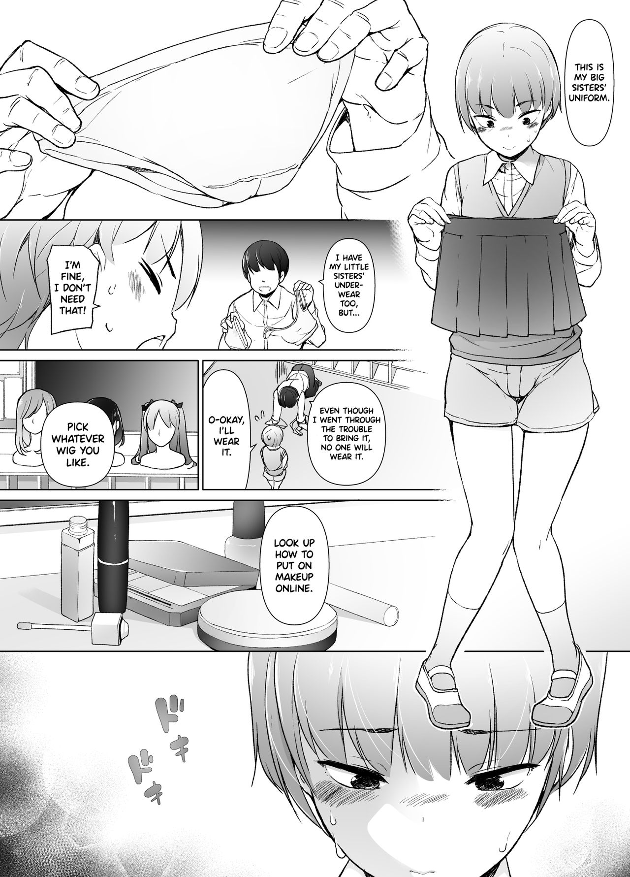 Danshikou no Kawaii Ko ga Josou Shita Hanashi page 5