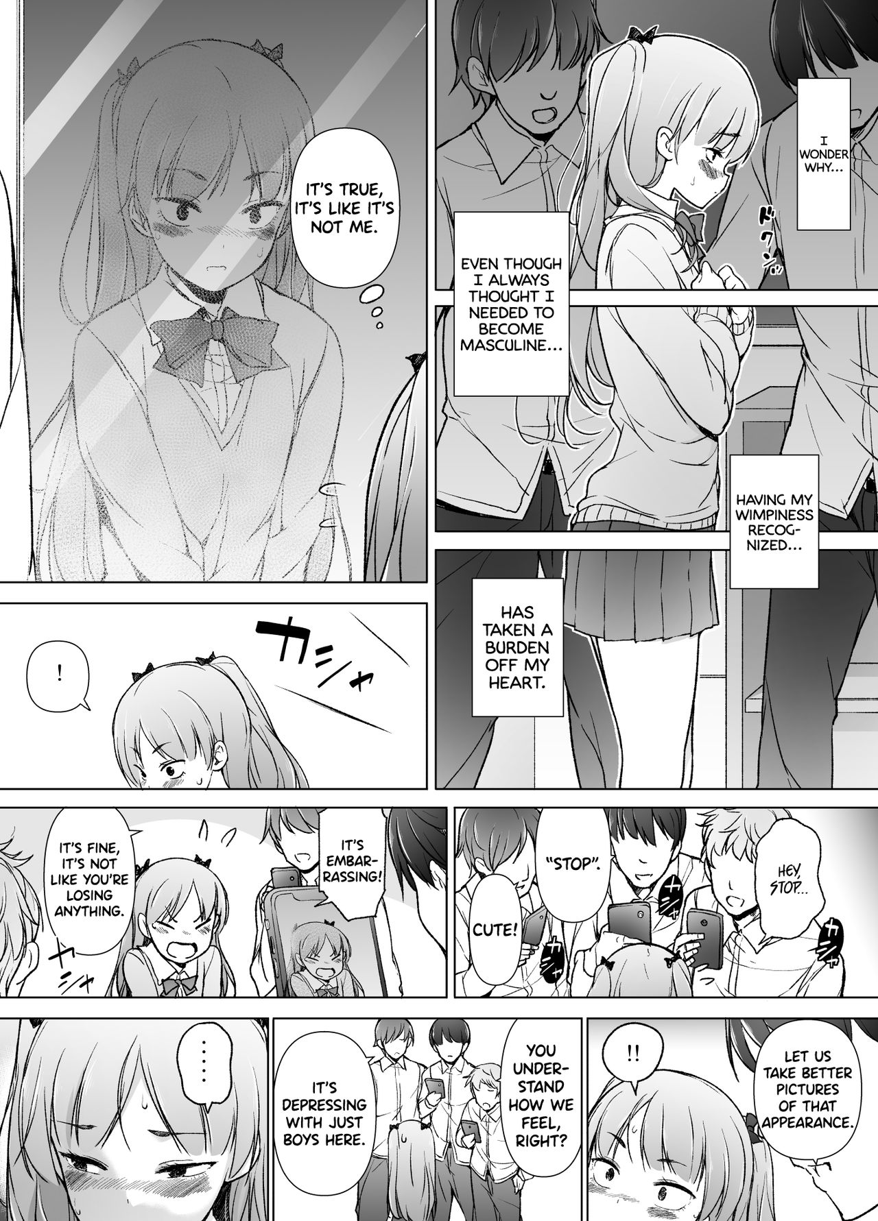 Danshikou no Kawaii Ko ga Josou Shita Hanashi page 8