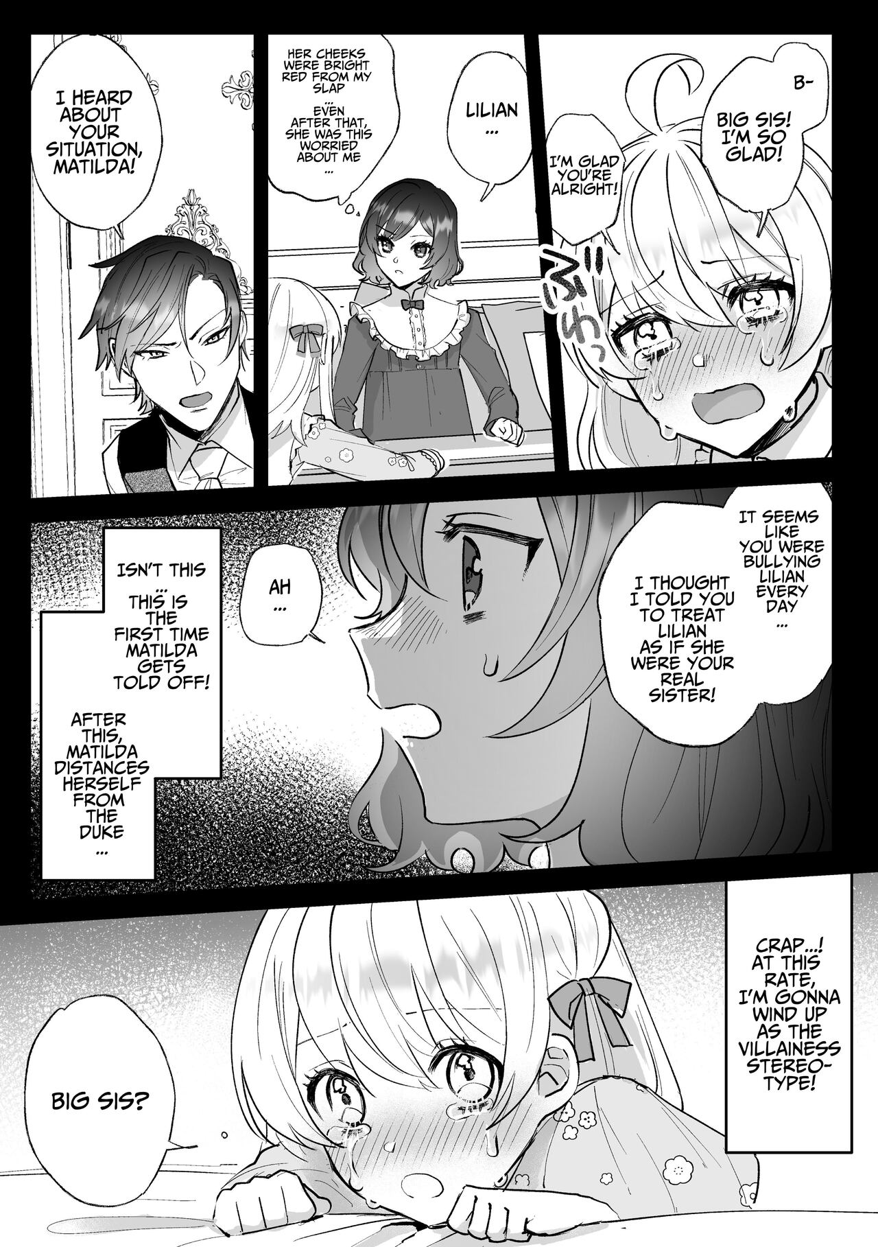 Danzai Route o Kaihi Shiyou to Shita Akuyaku Reijou wa Futanari Seijo no Imouto ni Dekiai Saremashita page 11