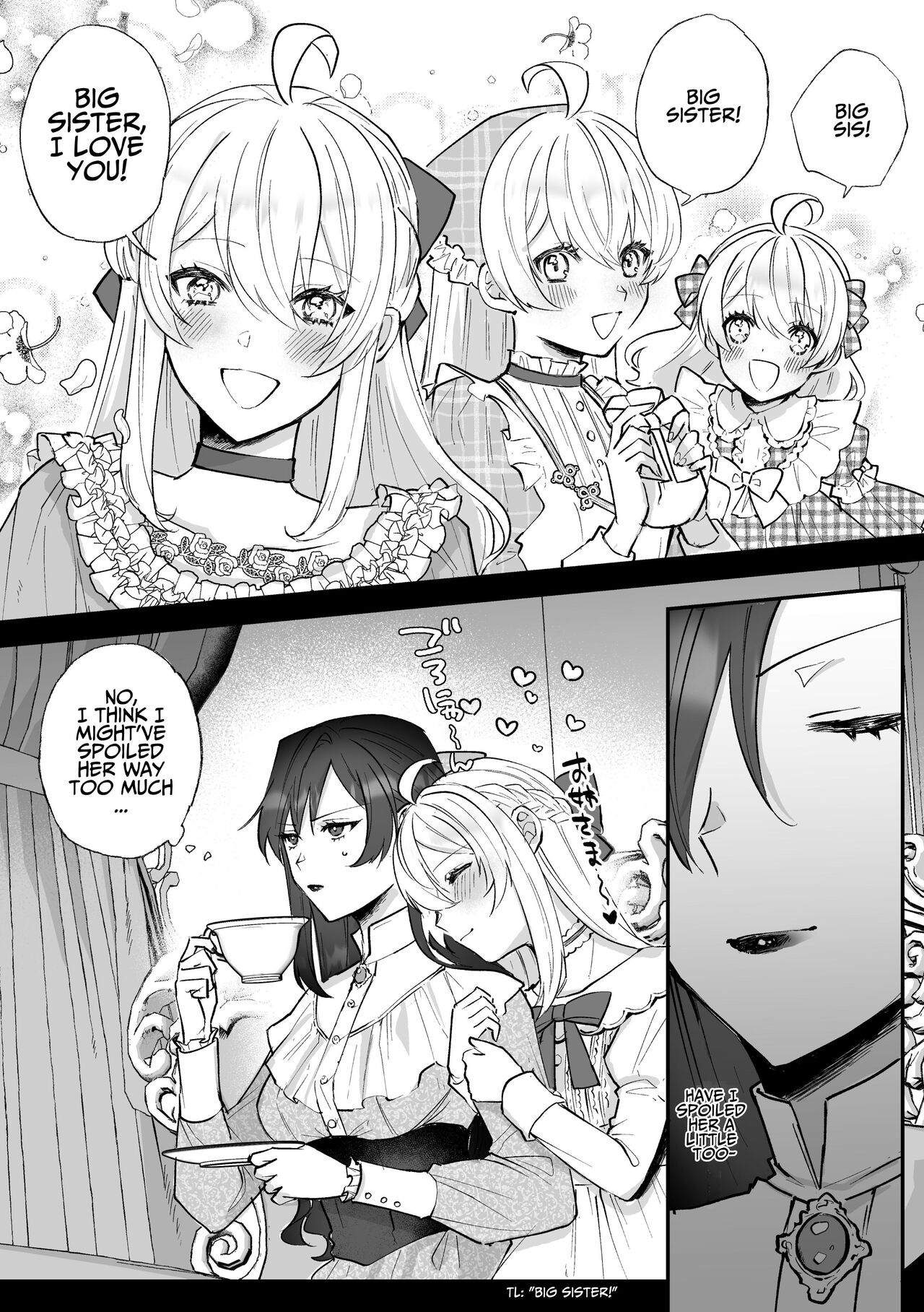 Danzai Route o Kaihi Shiyou to Shita Akuyaku Reijou wa Futanari Seijo no Imouto ni Dekiai Saremashita page 13