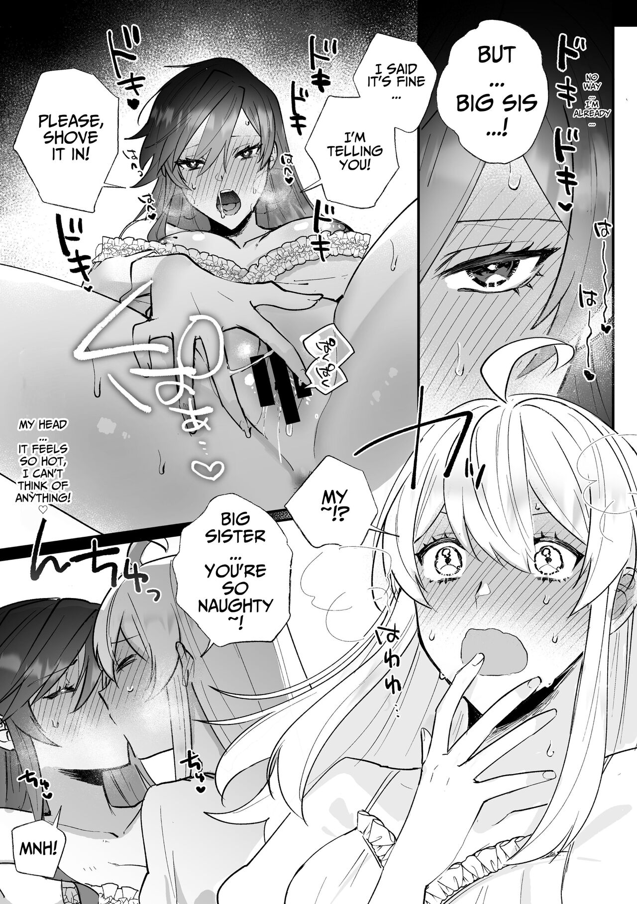 Danzai Route o Kaihi Shiyou to Shita Akuyaku Reijou wa Futanari Seijo no Imouto ni Dekiai Saremashita page 36
