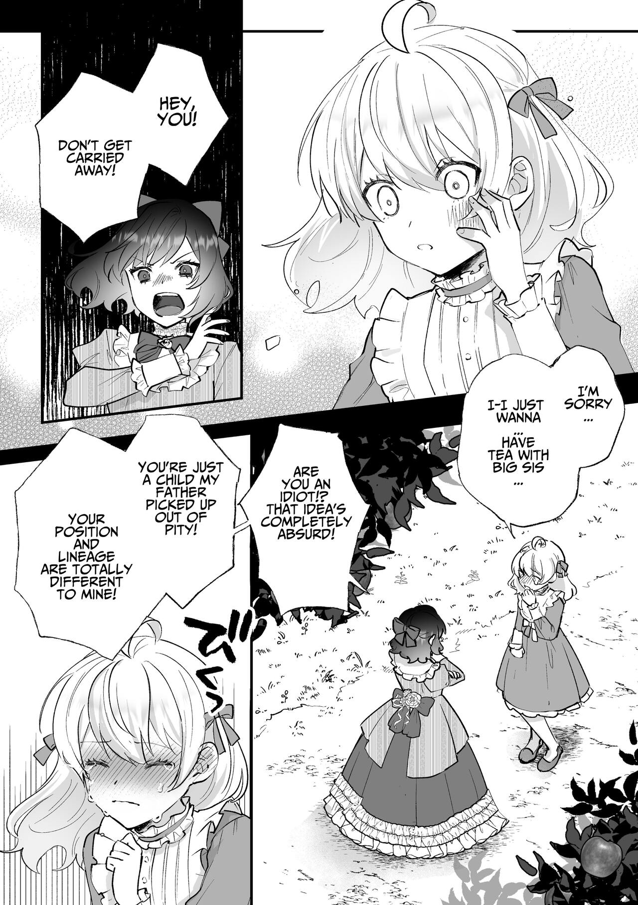 Danzai Route o Kaihi Shiyou to Shita Akuyaku Reijou wa Futanari Seijo no Imouto ni Dekiai Saremashita page 5