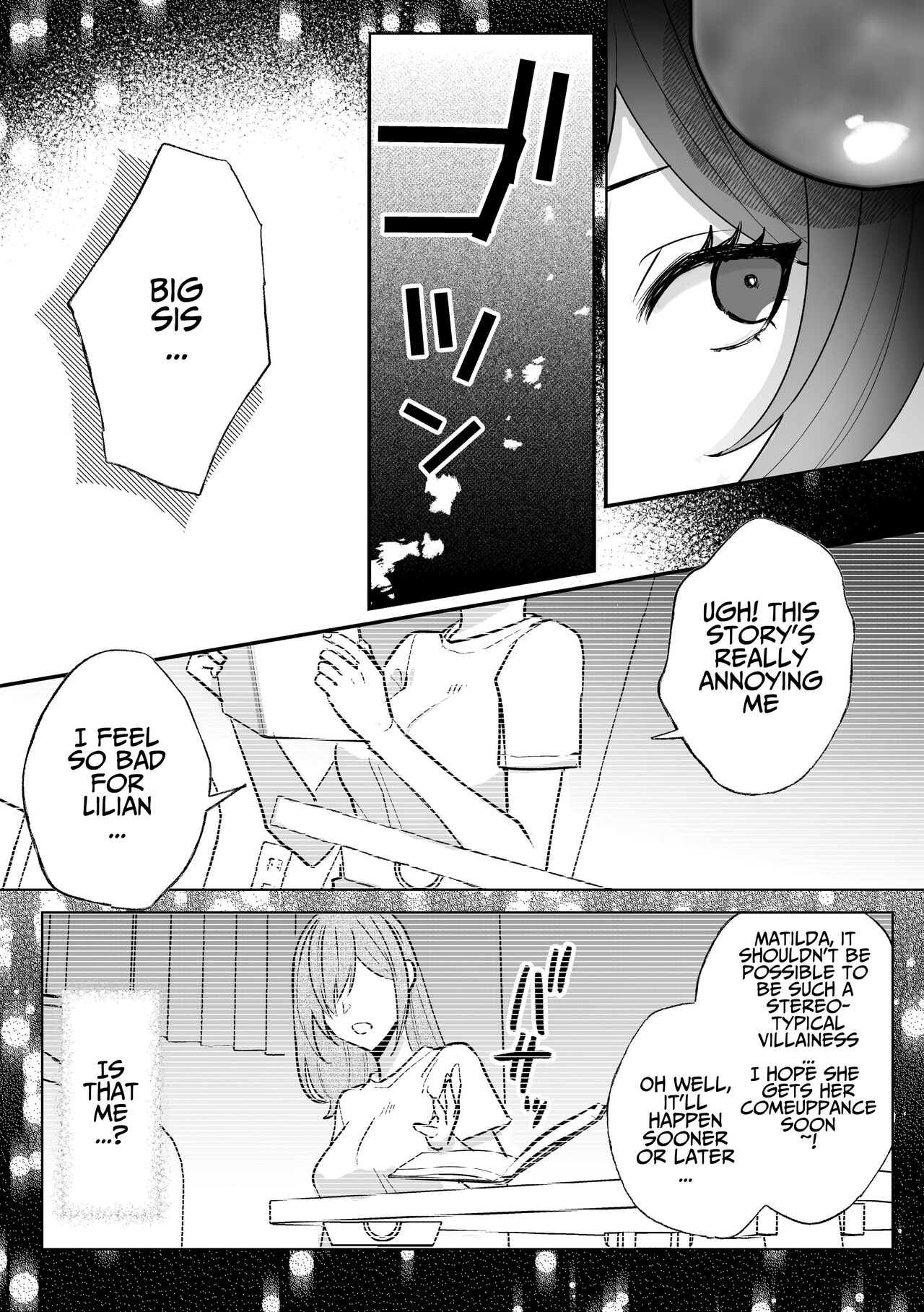 Danzai Route o Kaihi Shiyou to Shita Akuyaku Reijou wa Futanari Seijo no Imouto ni Dekiai Saremashita page 8