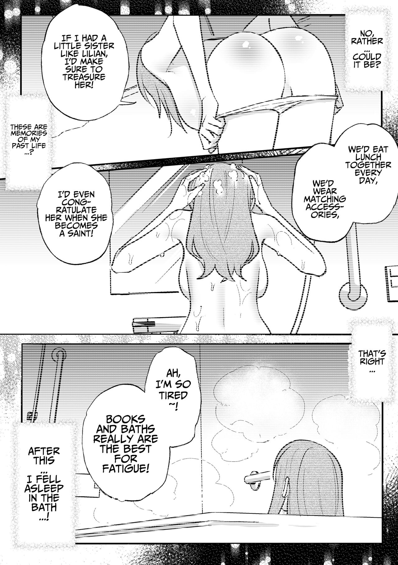 Danzai Route o Kaihi Shiyou to Shita Akuyaku Reijou wa Futanari Seijo no Imouto ni Dekiai Saremashita page 9