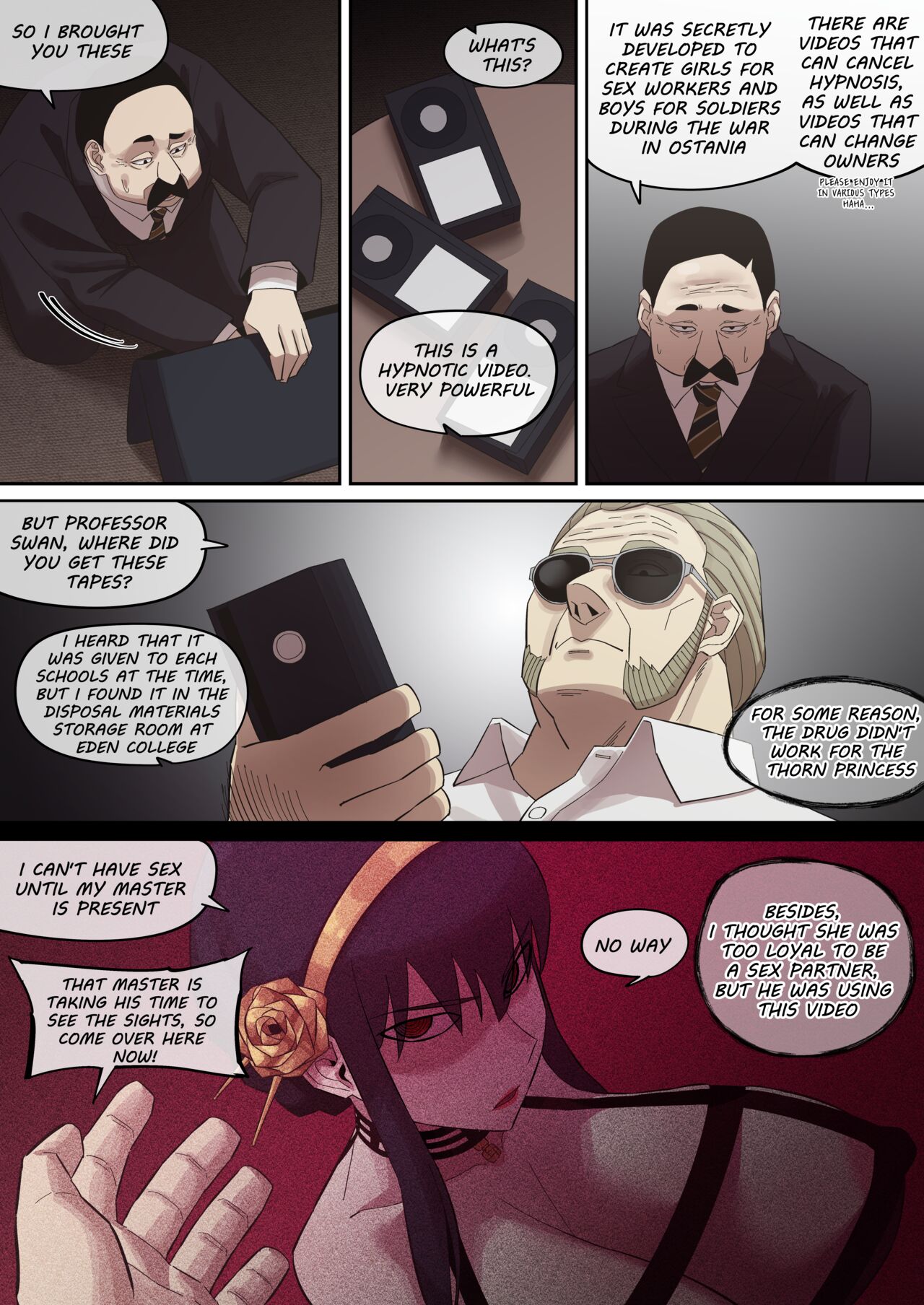 Daraku Mesu-tachi no Shoufu Nisshi (SPY x FAMILY) + Ending 1 and 2 page 48