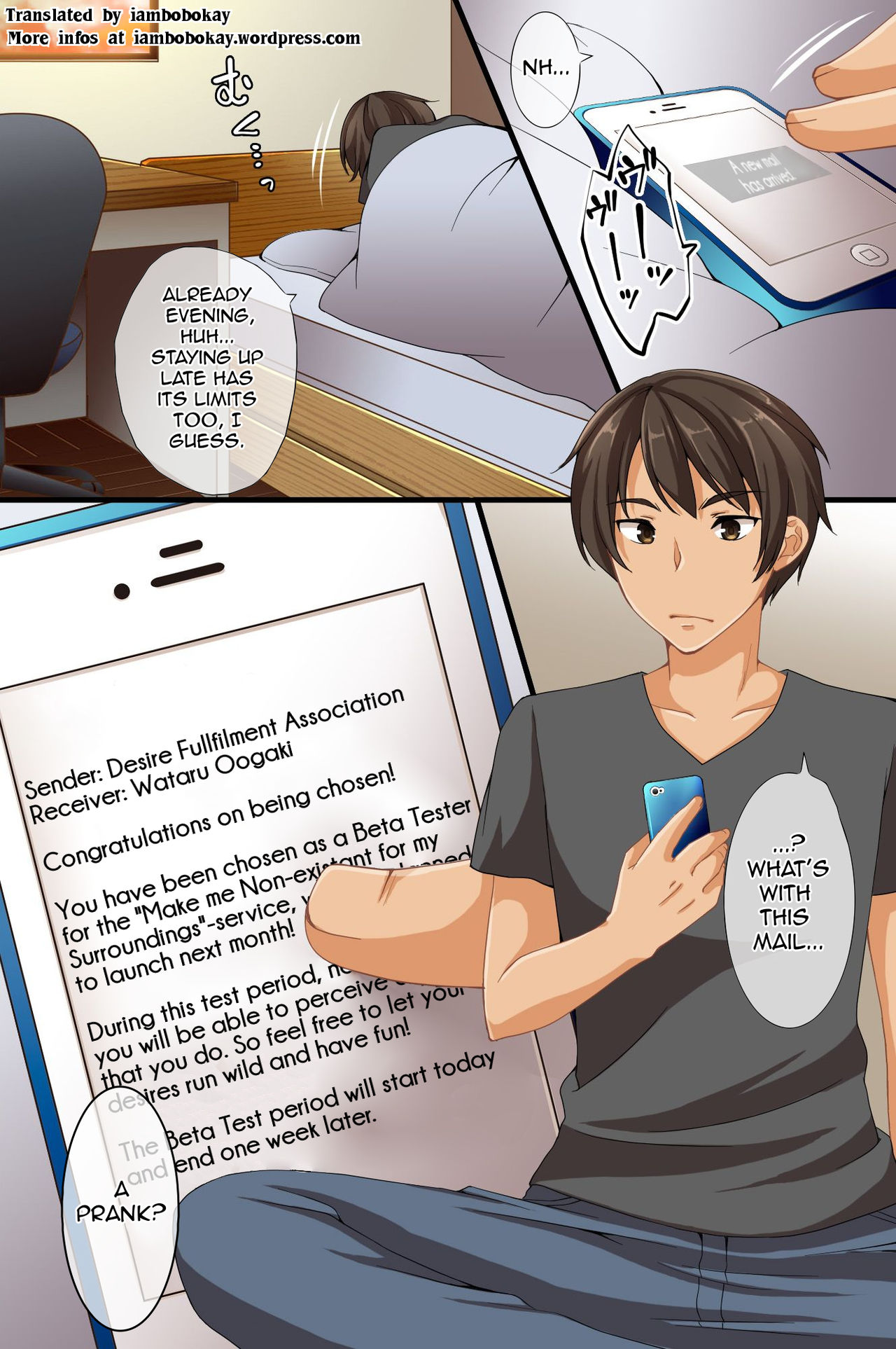 Dare mo Ore ni Ki ga Tsukanai~Renzoku Giri, Rezu Couple Sounyuu! Nakadashi! Nani wo Yatte mo Ki ga Tsukanai page 2