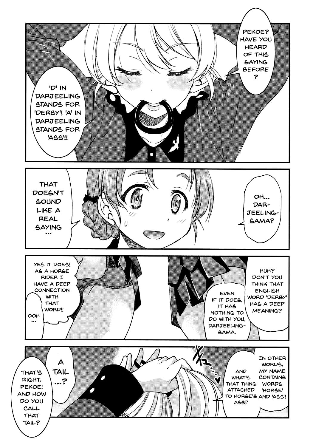 Darjeeling-sama no Ponytail page 4