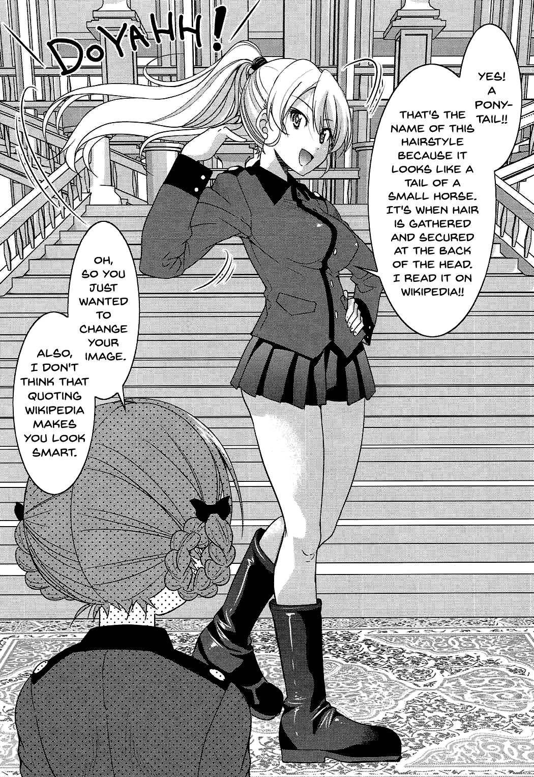 Darjeeling-sama no Ponytail page 5