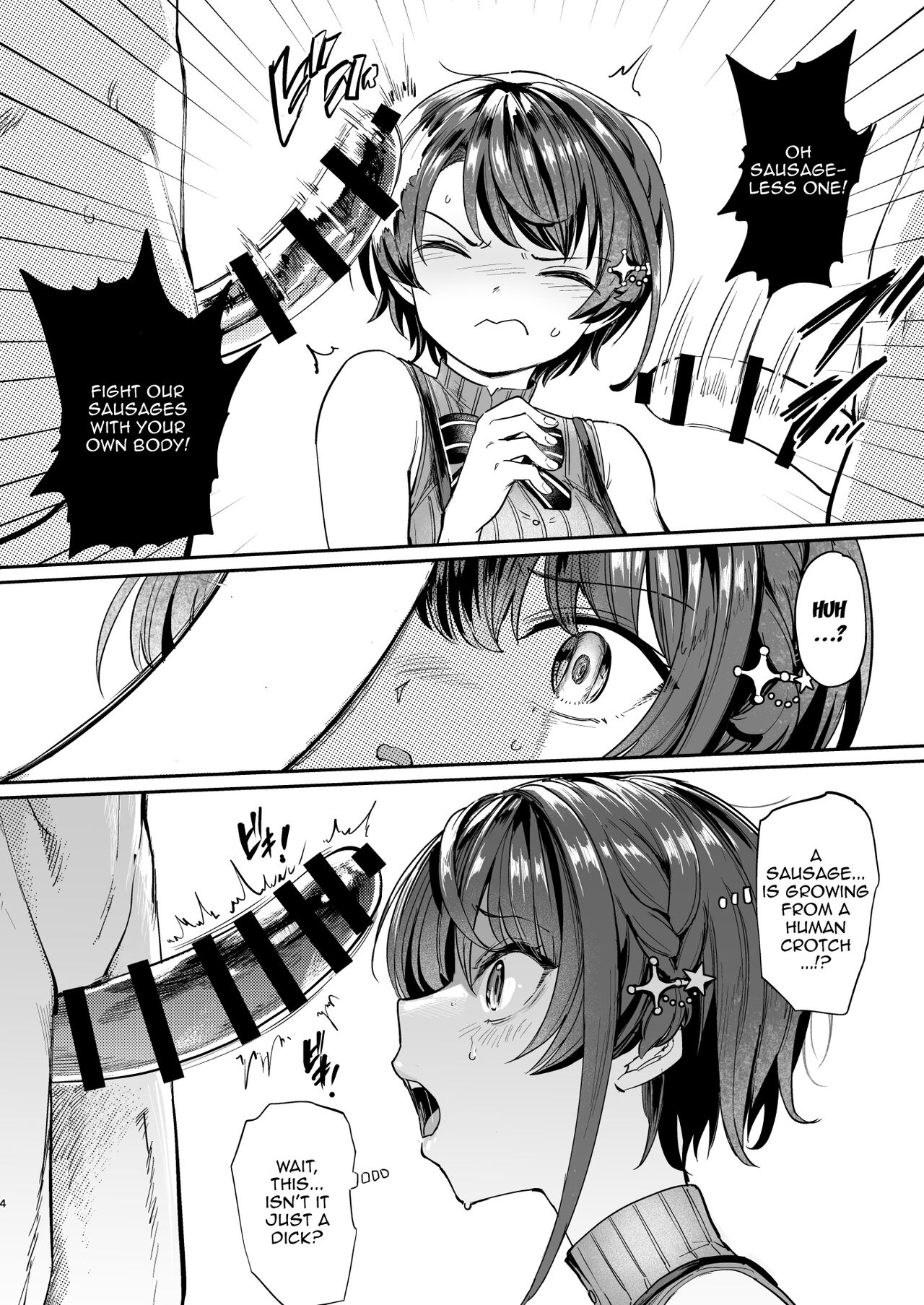 Dark Demonic Domain of Sausages page 3