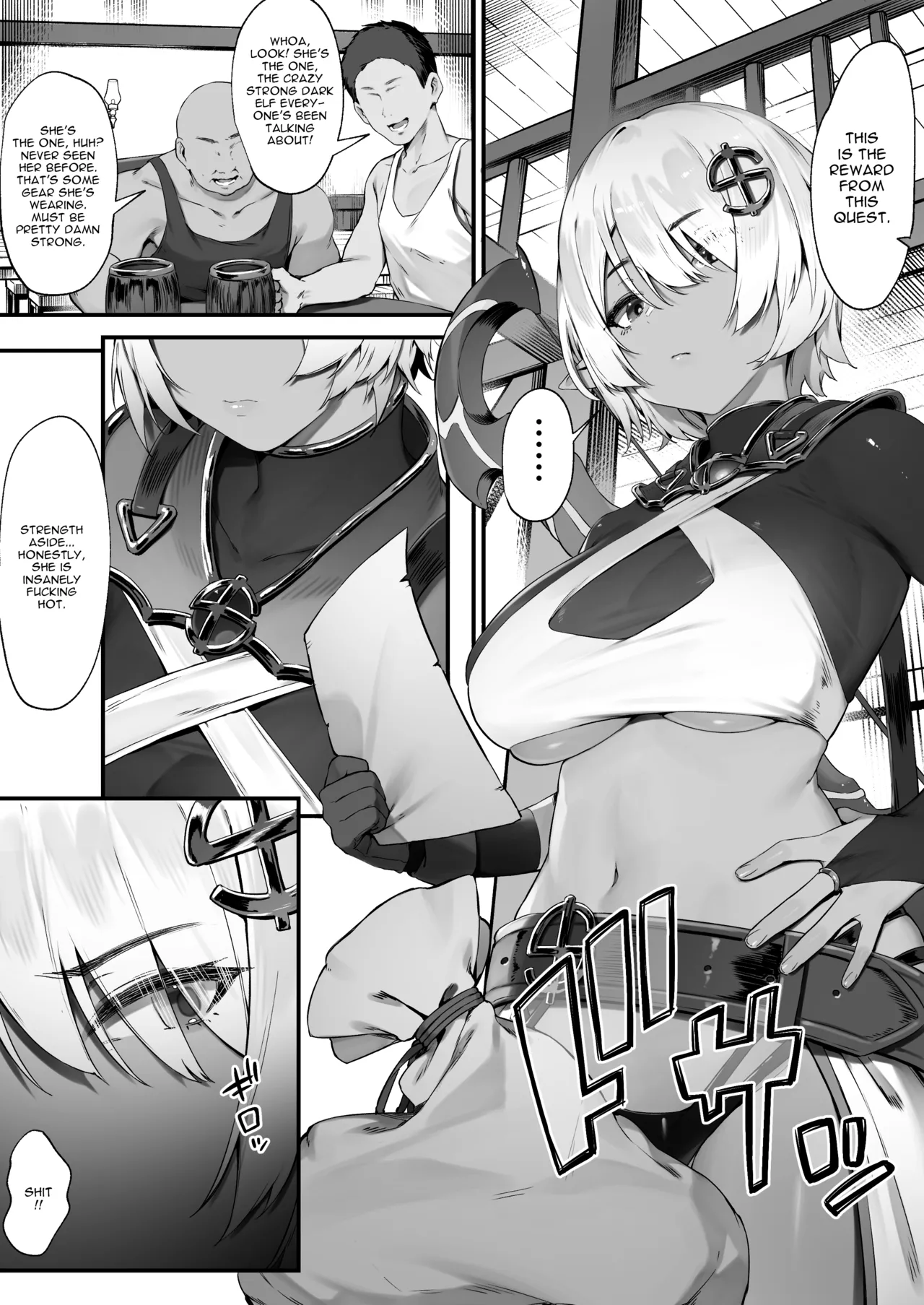 Dark Elf-san to Noroi no Soubi page 1