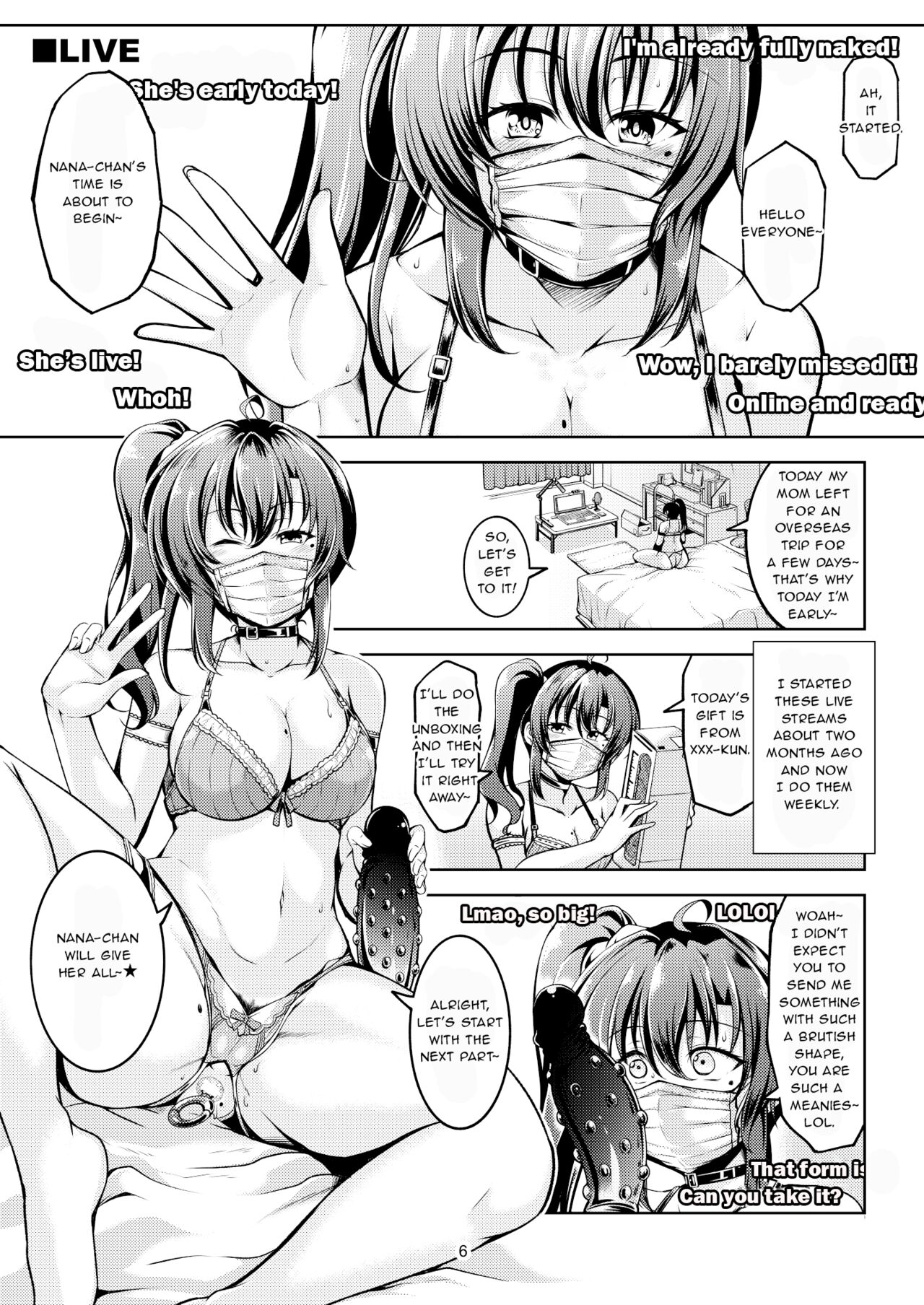 Darkside Streamer Take 1 Blackmail! The Fall of the Anal Maniac Student Council President -Yukino Kanami- page 10