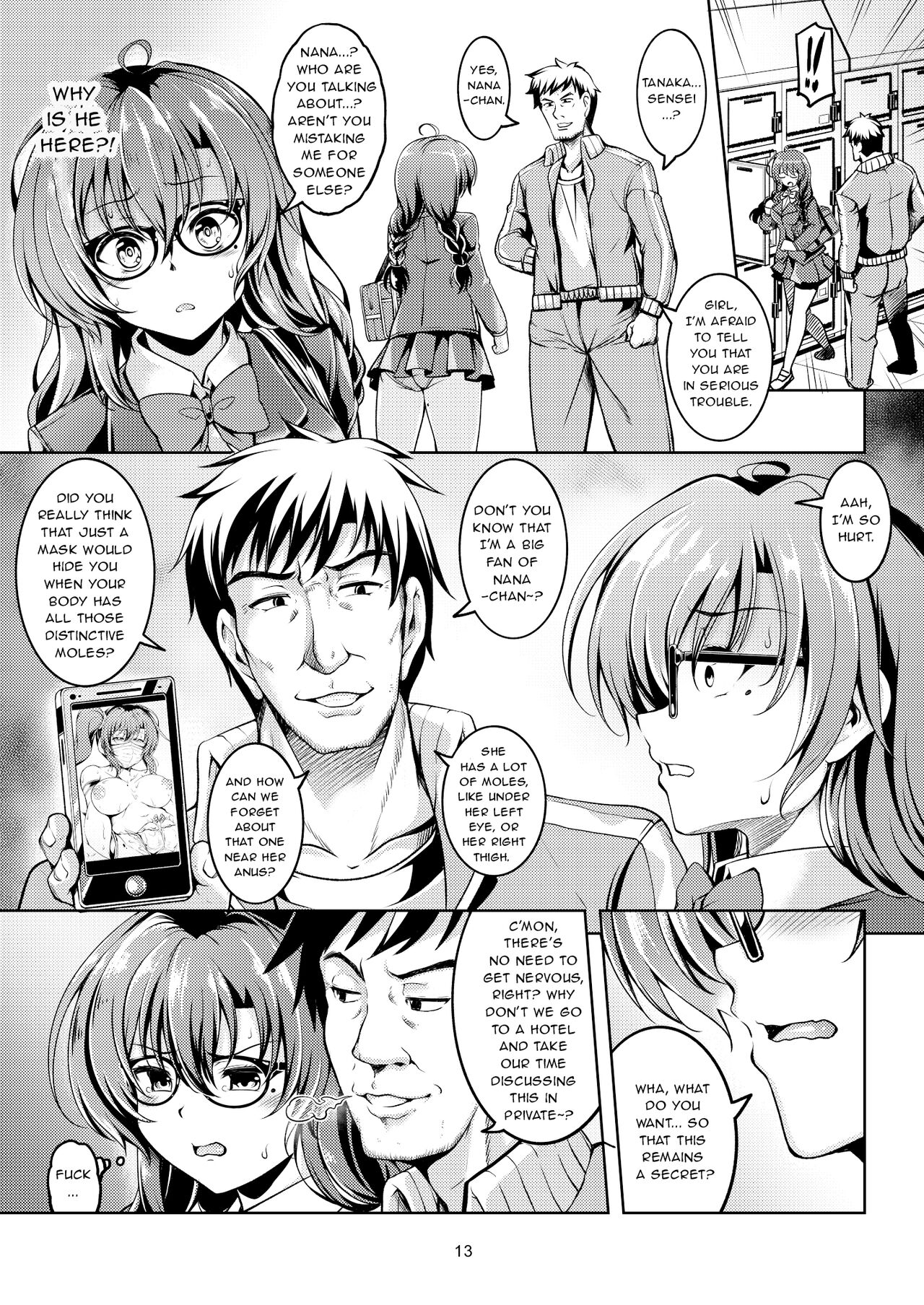 Darkside Streamer Take 1 Blackmail! The Fall of the Anal Maniac Student Council President -Yukino Kanami- page 17