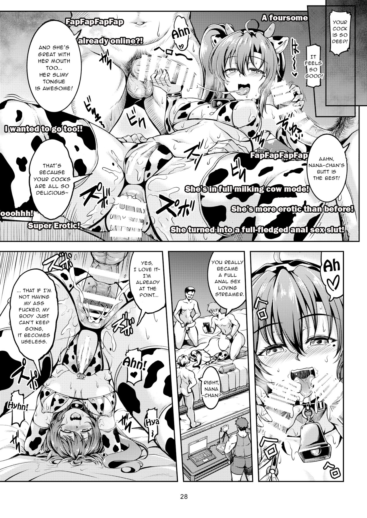 Darkside Streamer Take 1 Blackmail! The Fall of the Anal Maniac Student Council President -Yukino Kanami- page 32