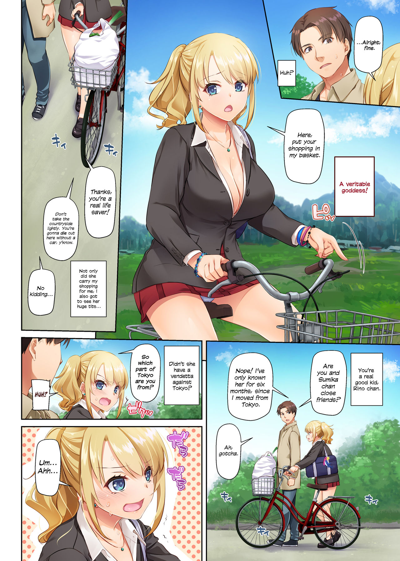 Dating App Country Girls are Virgins with Huge Tits!? DLO-15 page 10