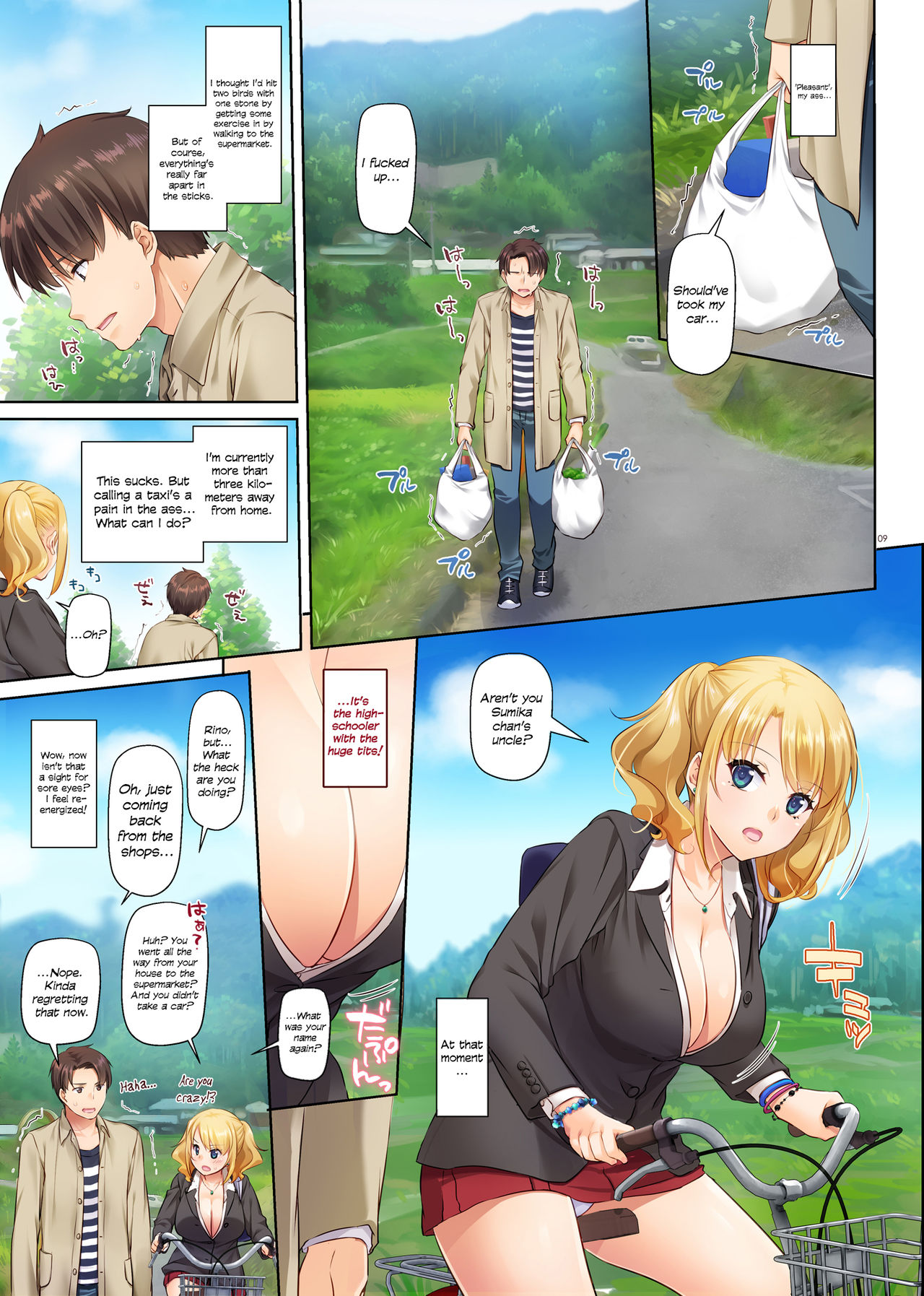 Dating App Country Girls are Virgins with Huge Tits!? DLO-15 page 9