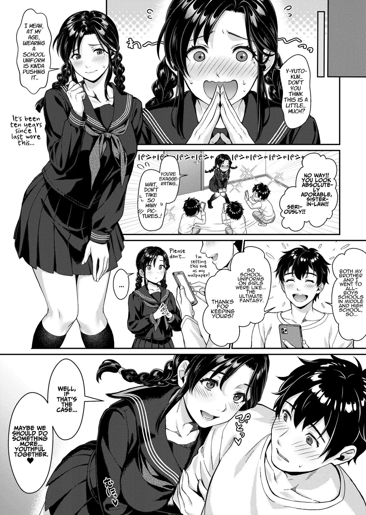 Debaucherous Days With My Widowed Sister-in-law page 40