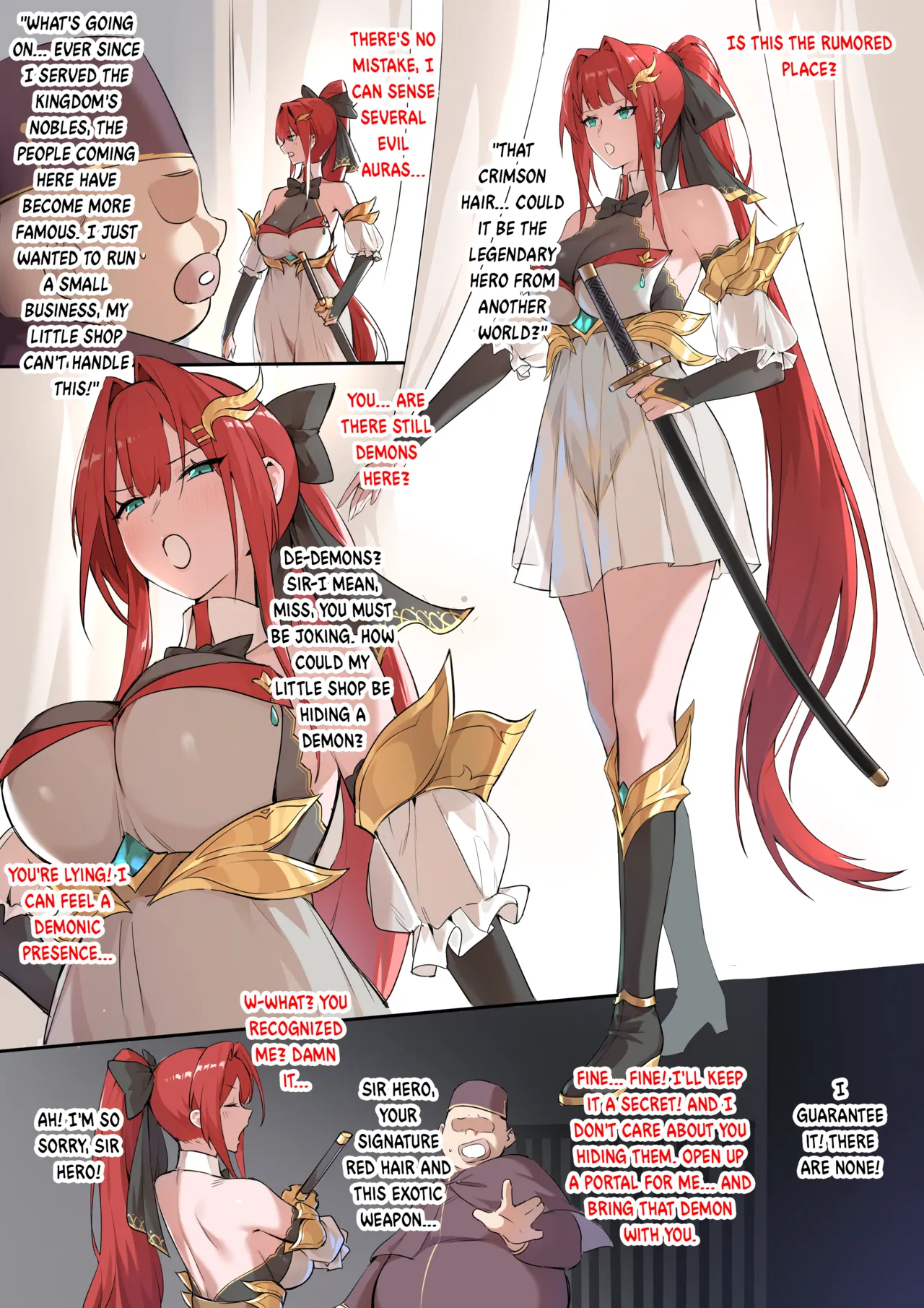 Defeat Experience Hall 2 page 1
