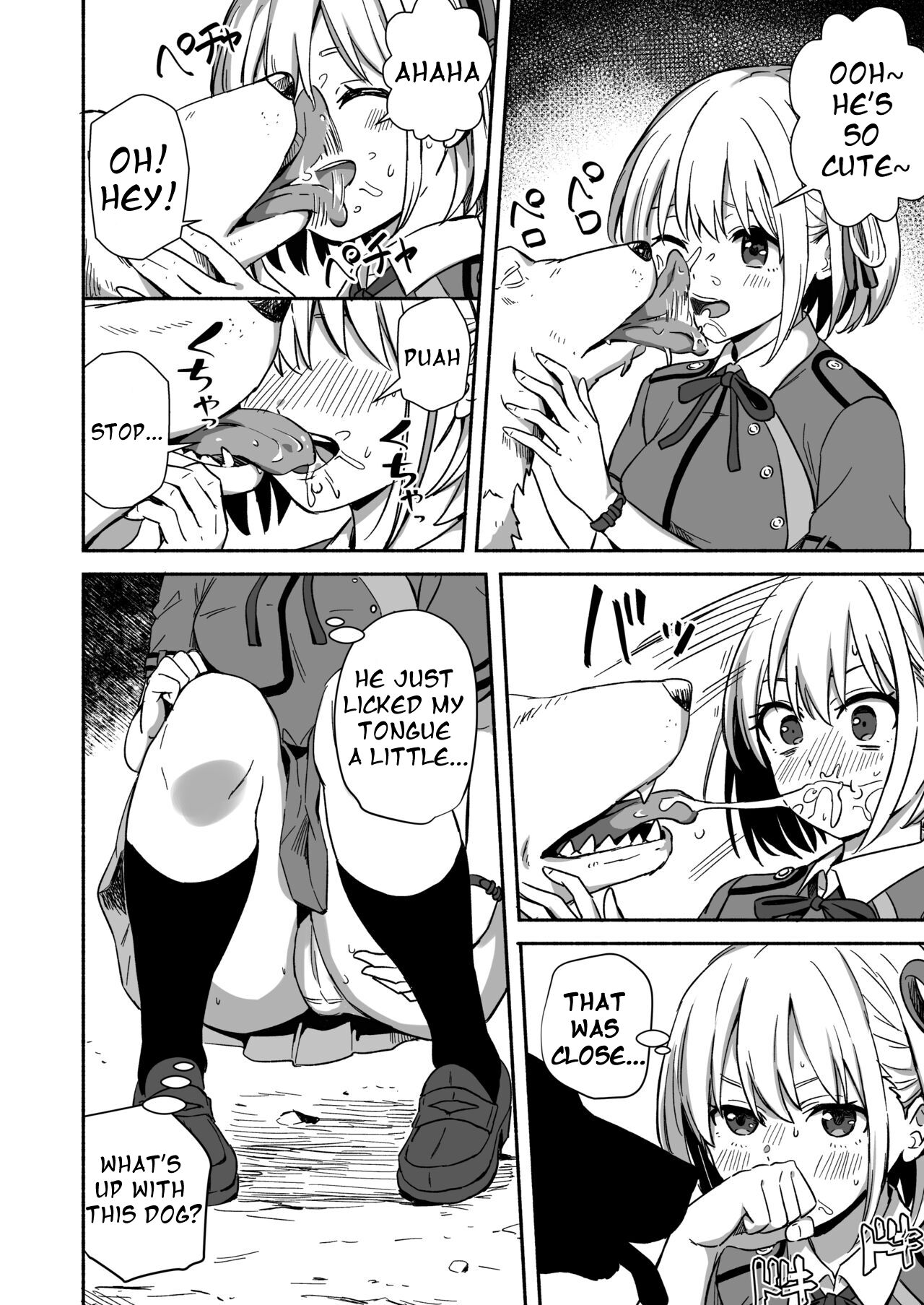 Defeated by a Dog page 4