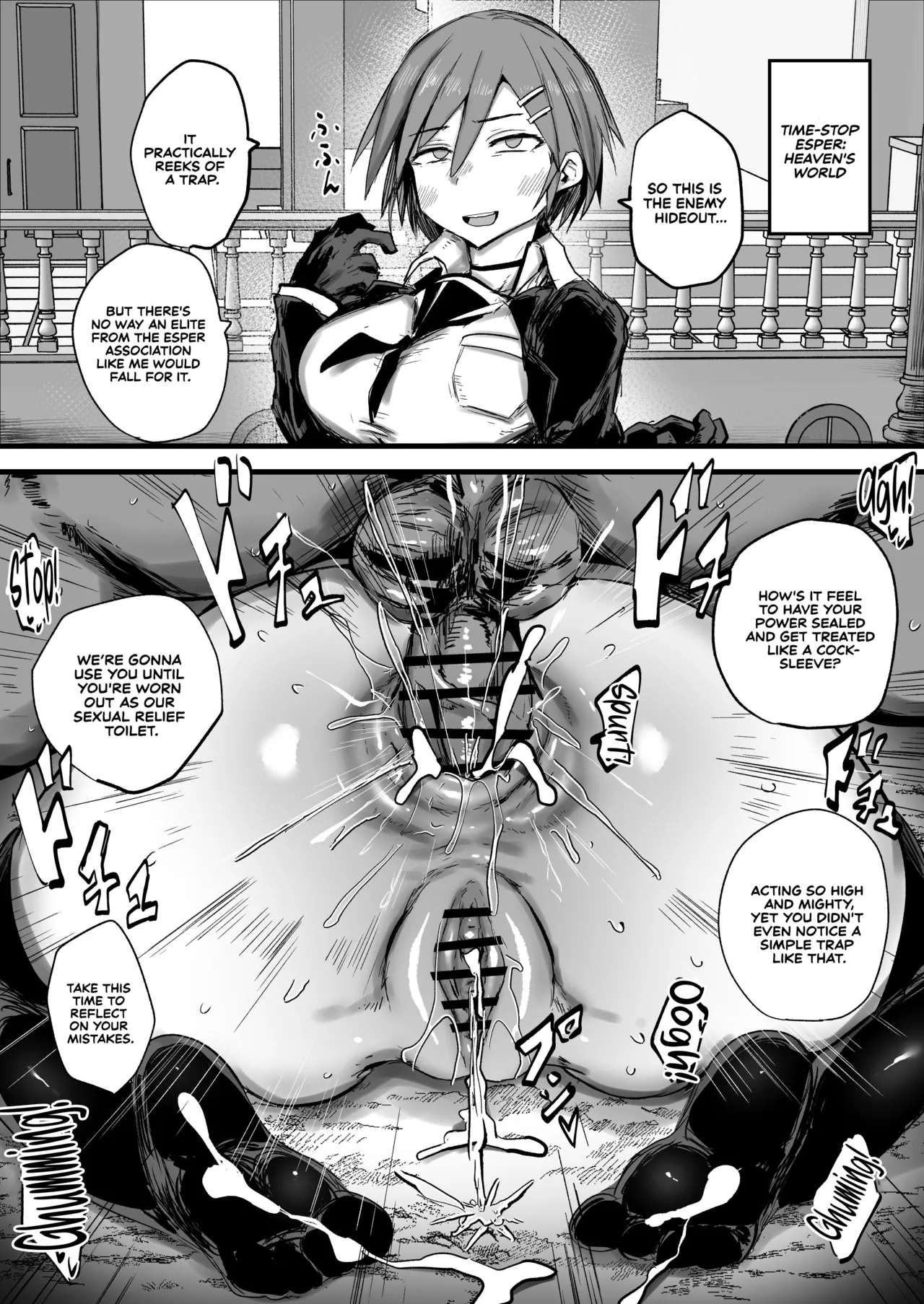 Defeated Espers Turned into Public Toilets for the Enemy Organization page 27