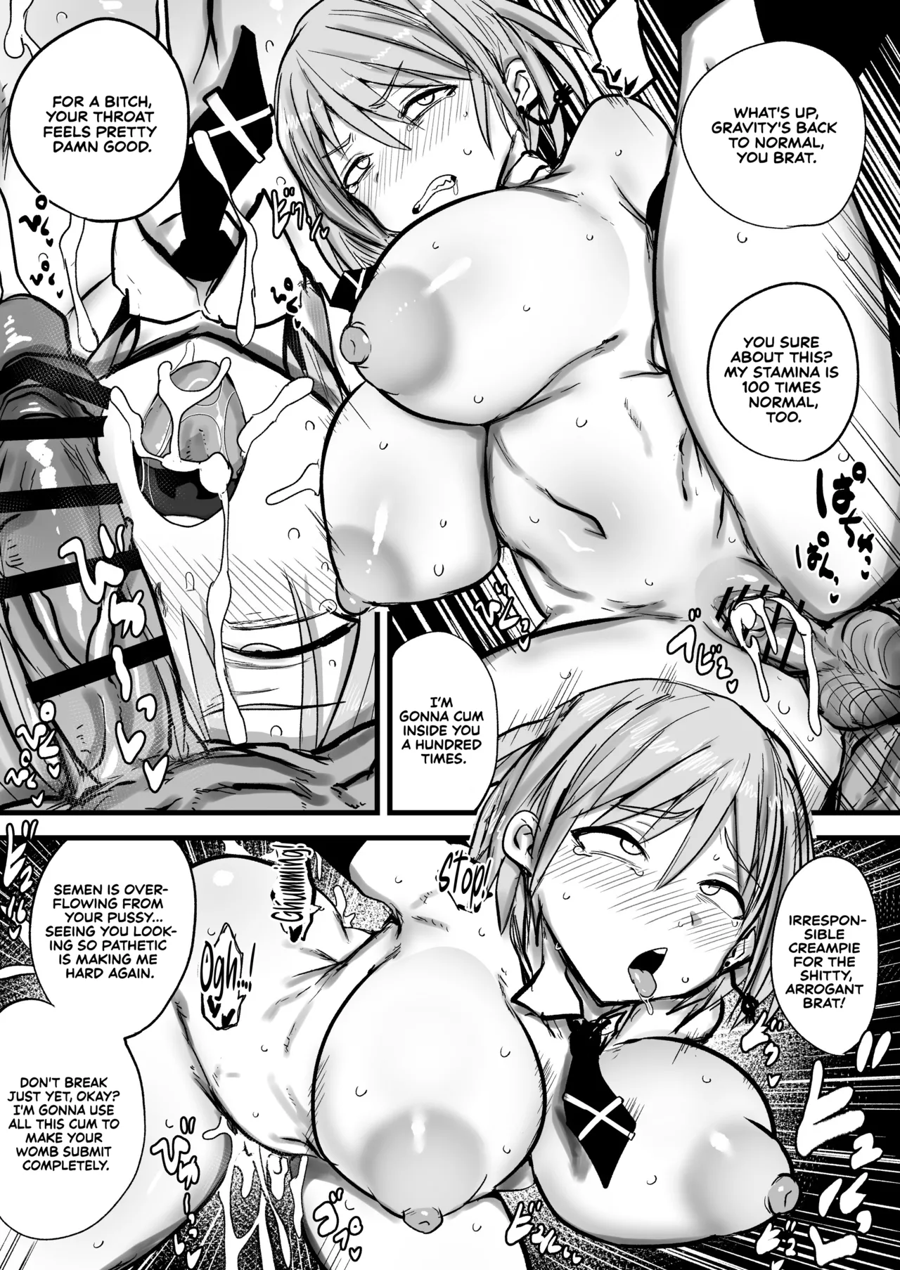 Defeated Espers Turned into Public Toilets for the Enemy Organization page 32