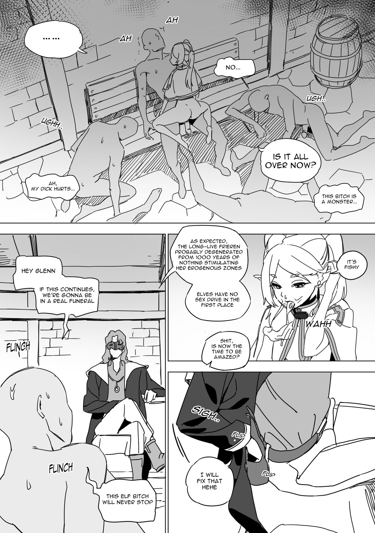 Defeated Frieren page 19