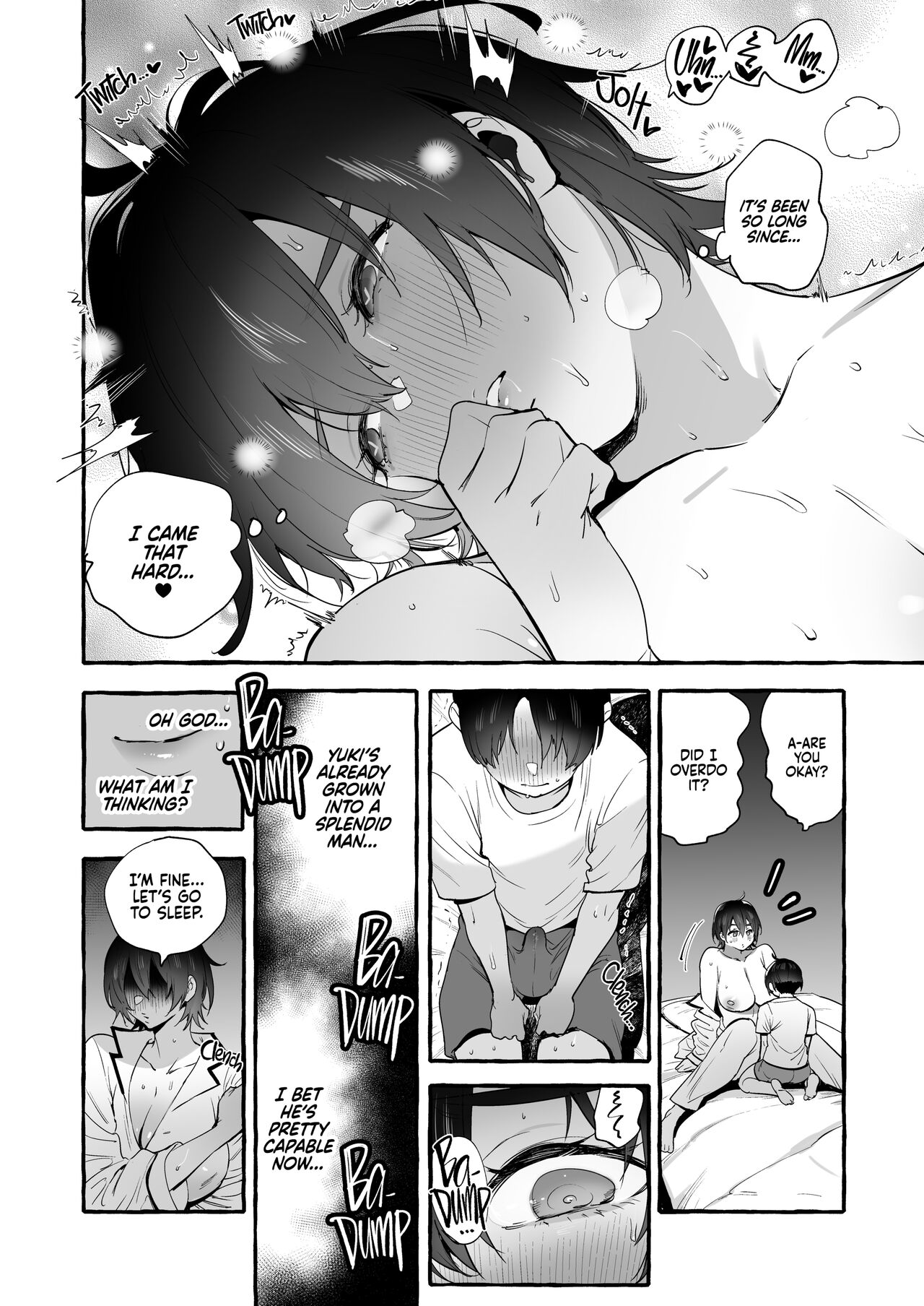 Deka Tsuyo Mama wa Boku ni Amai. page 19