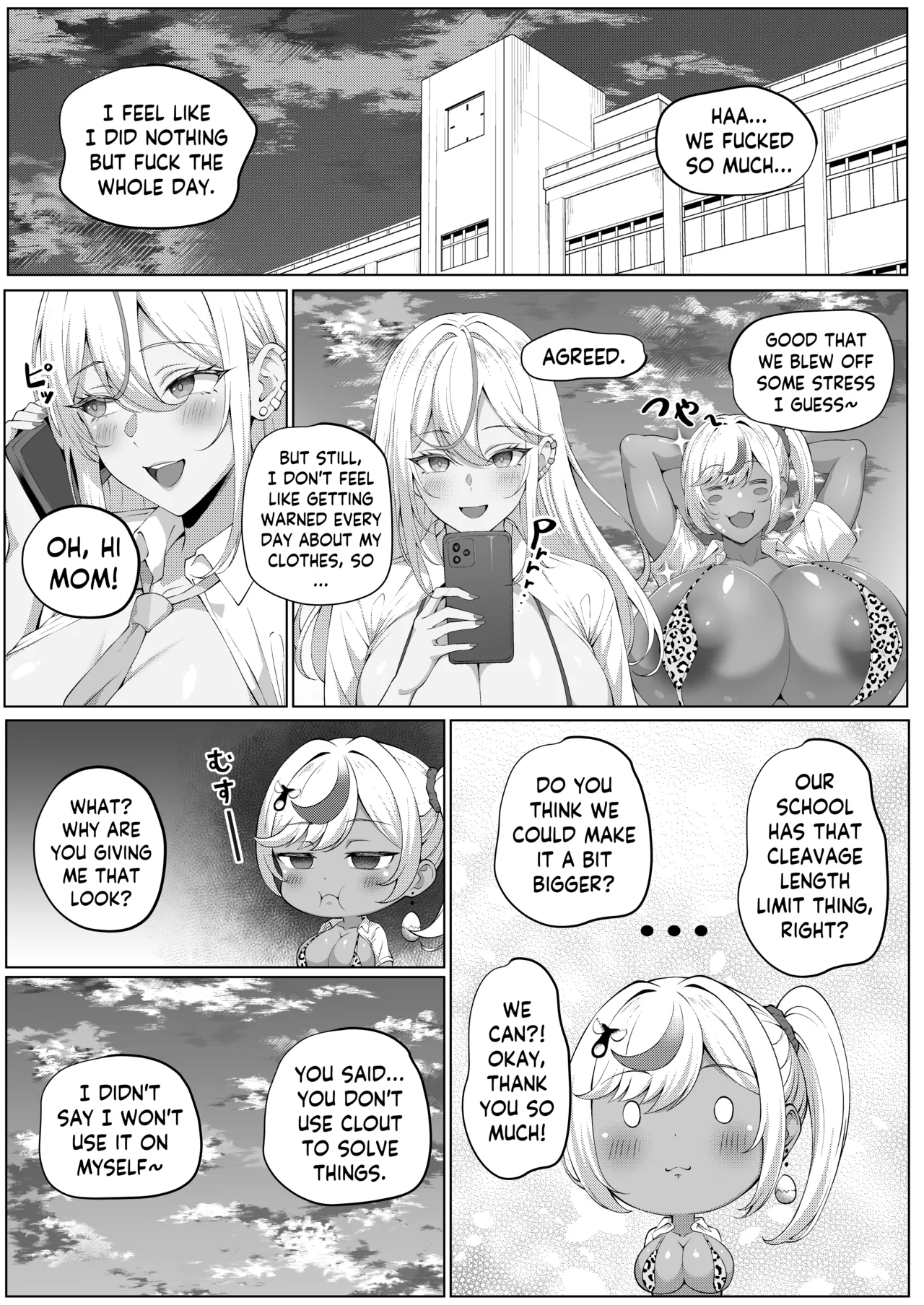Dekachin Futanari Gal ~Suzu-chan no Chi Nichijou~ page 44