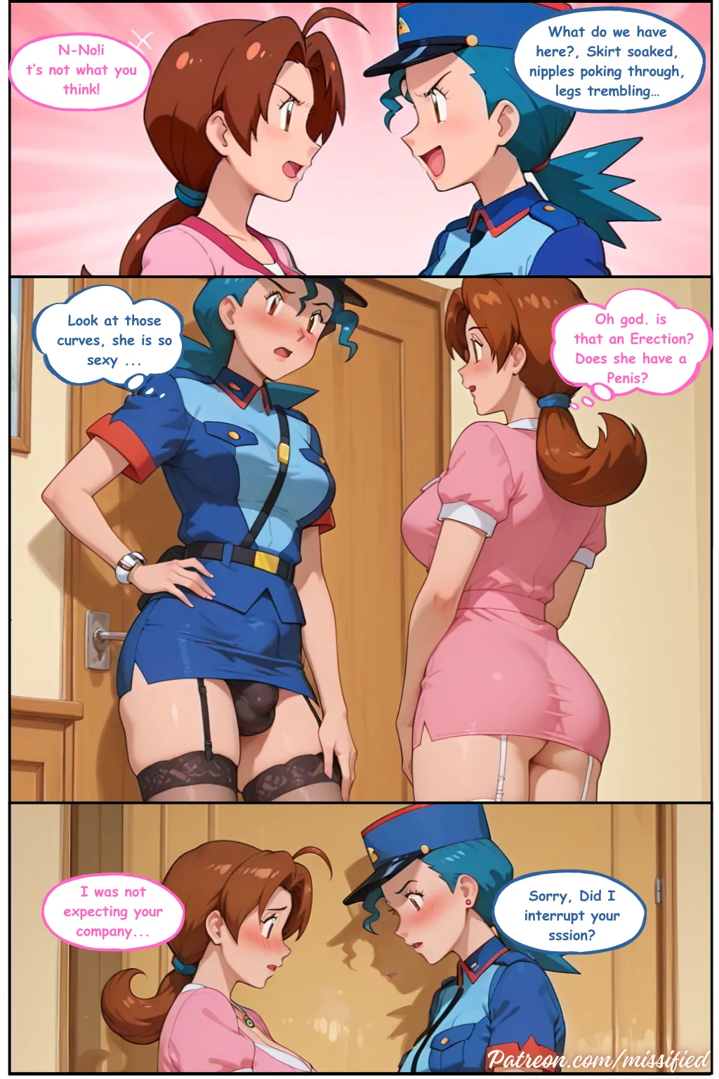 Delia’s Fall - Chapter 1: Officer’s Duty page 9