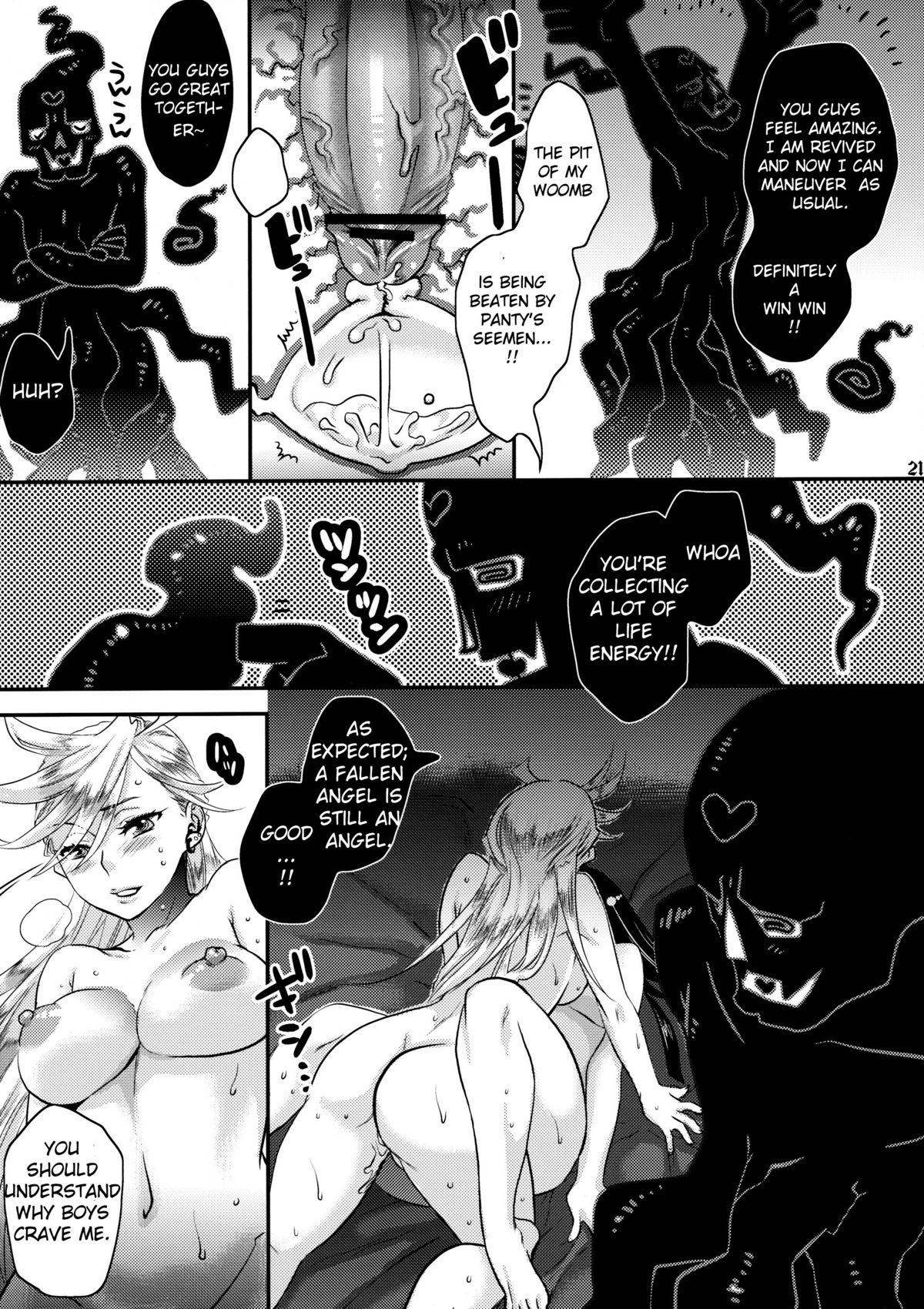 Delicious Milk (Panty & Stocking with Garterbelt) [English] =Pineapples r' Us= page 21