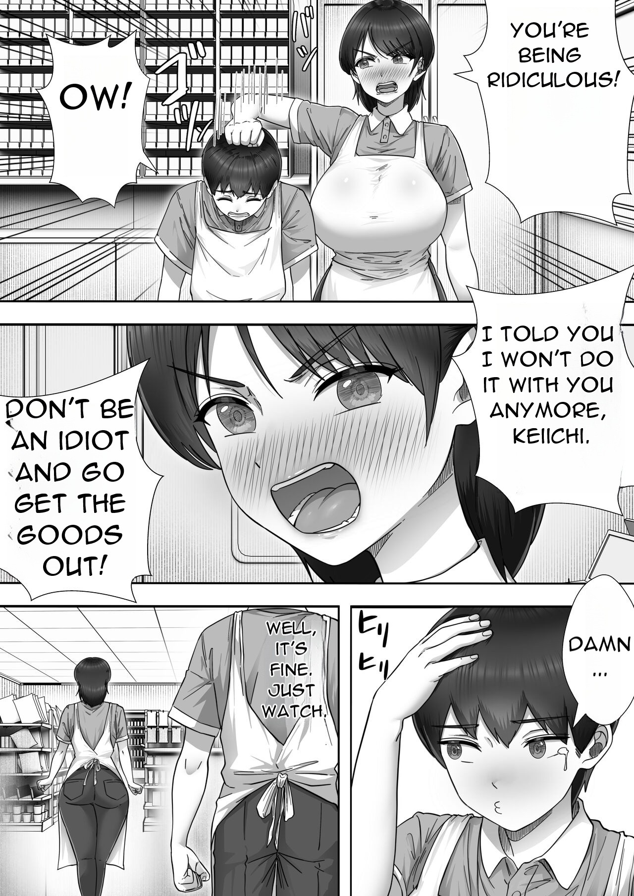 DeliHeal Kaa-chan 2 ~Daisuki na Kaa-chan to Beit Saki de Yarimakuru Hanashi~ A story about having sex with my favorite Kaa-chan at her part-time job ~ page 11