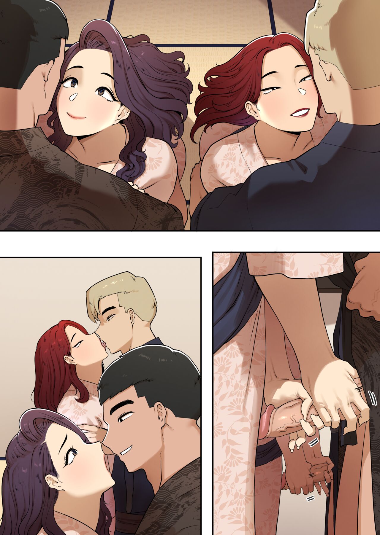 Delivery MILF - Friend's mom and Aunt episodes page 221