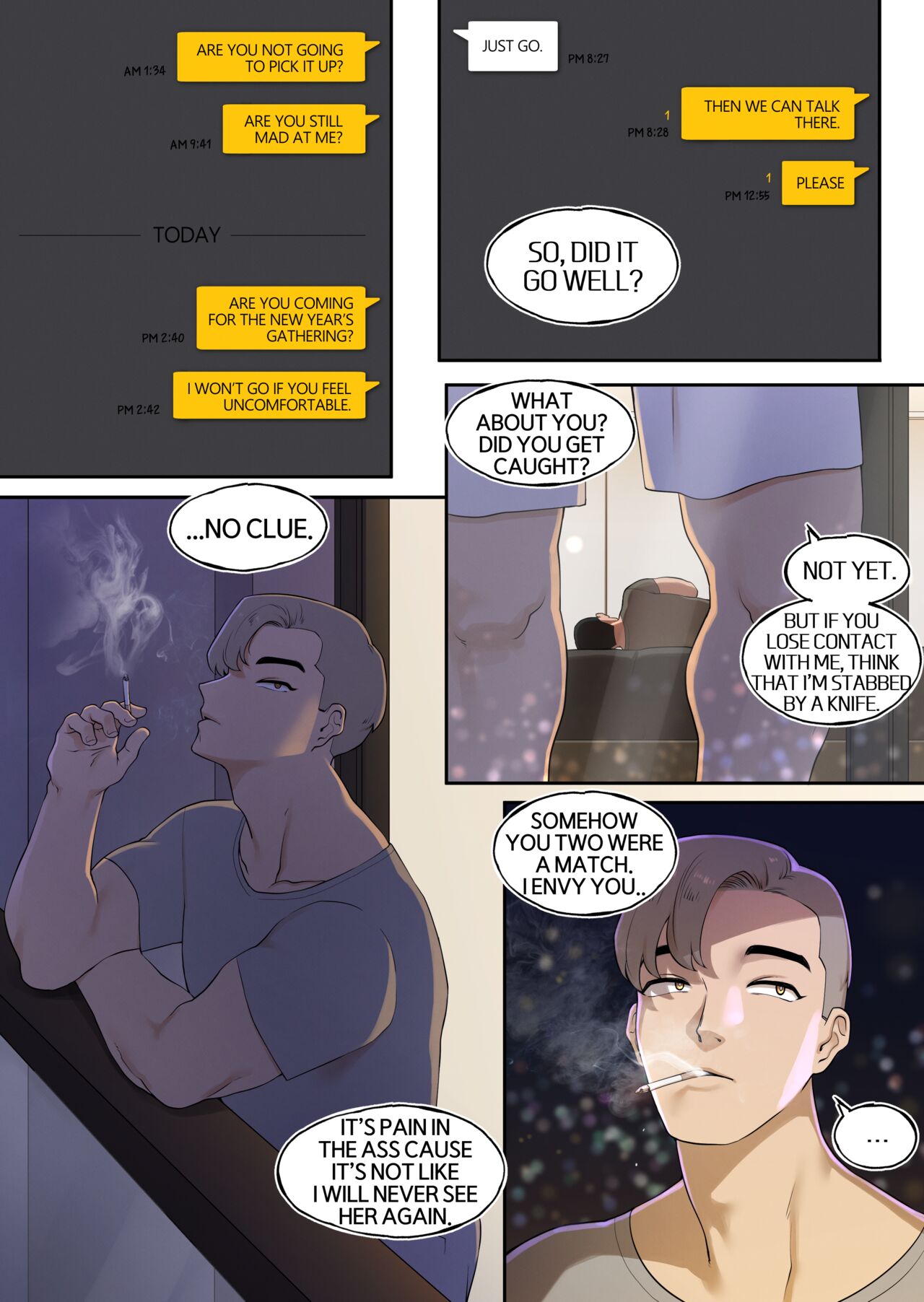 Delivery MILF - Friend's mom and Aunt episodes page 47