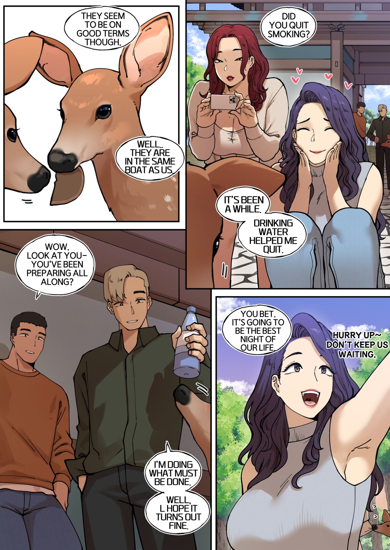 Delivery MILF - Friend's mom and Aunt episodes page 69