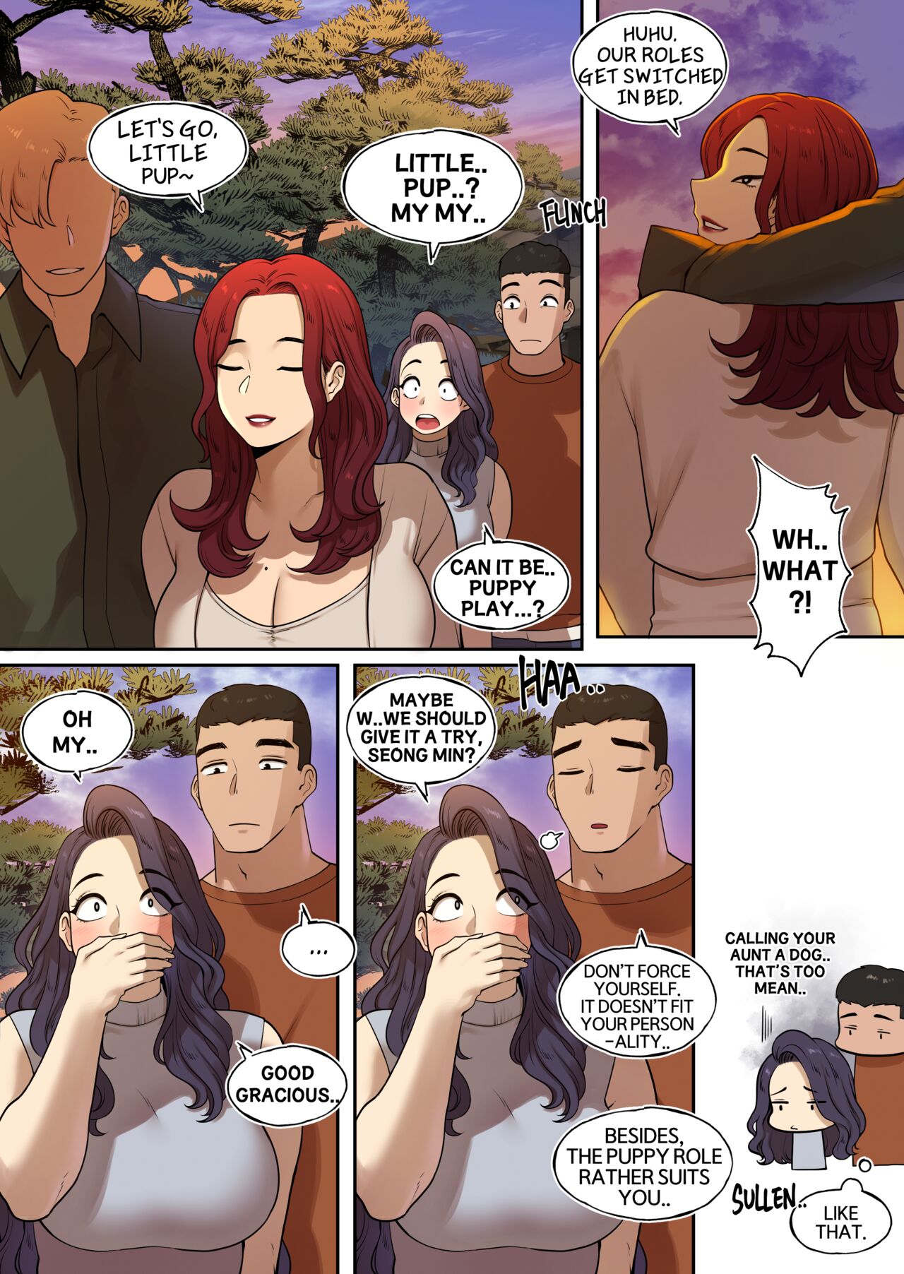 Delivery MILF - Friend's mom and Aunt episodes page 70