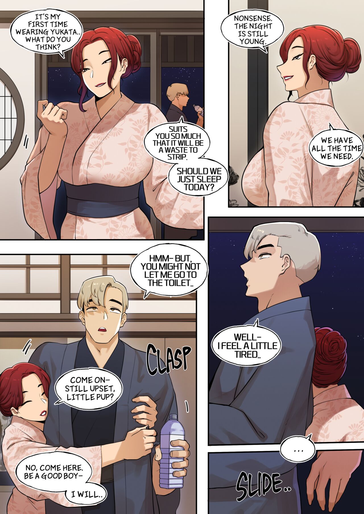 Delivery MILF Onsen episode page 17