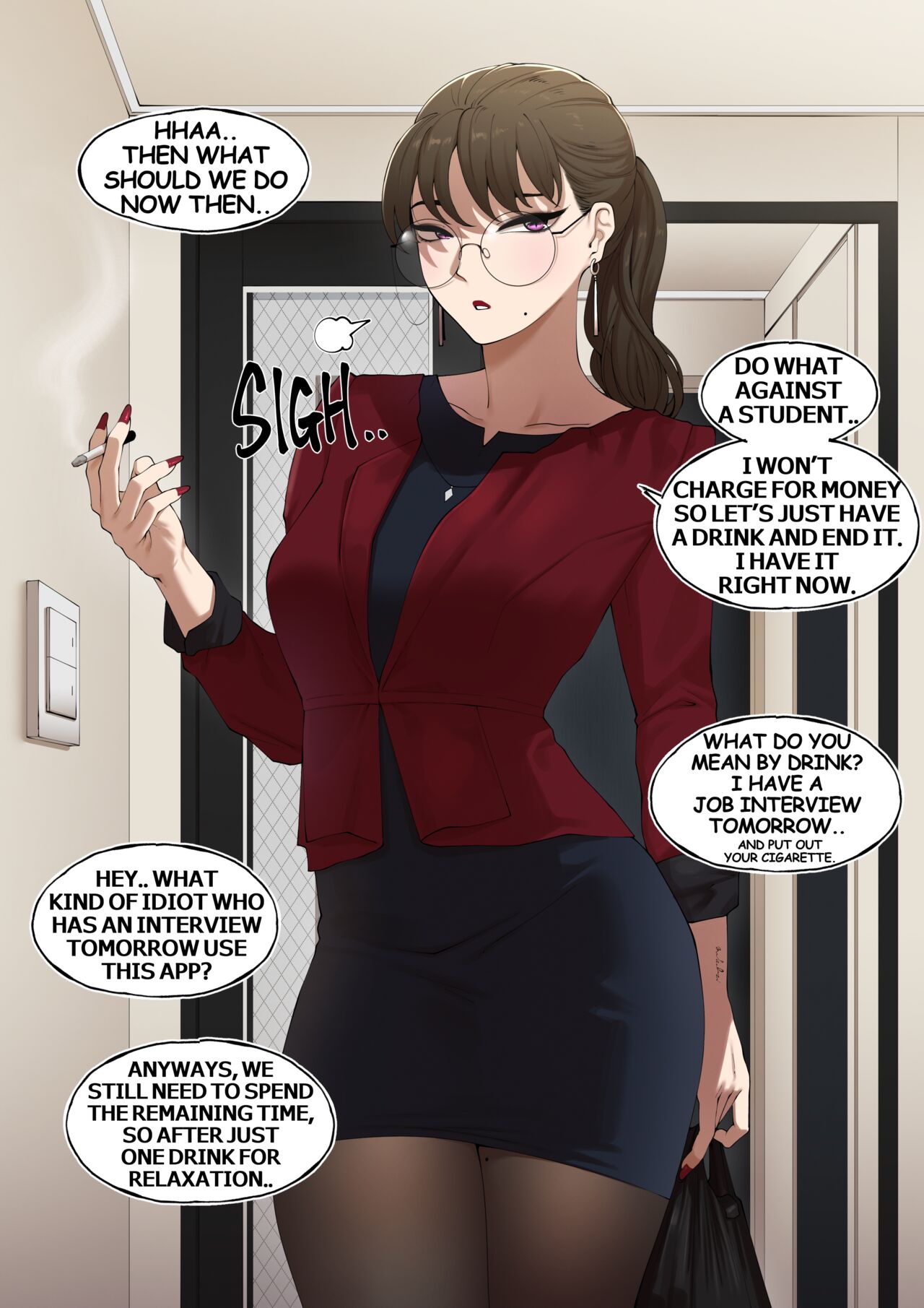 Delivery MILF page 23