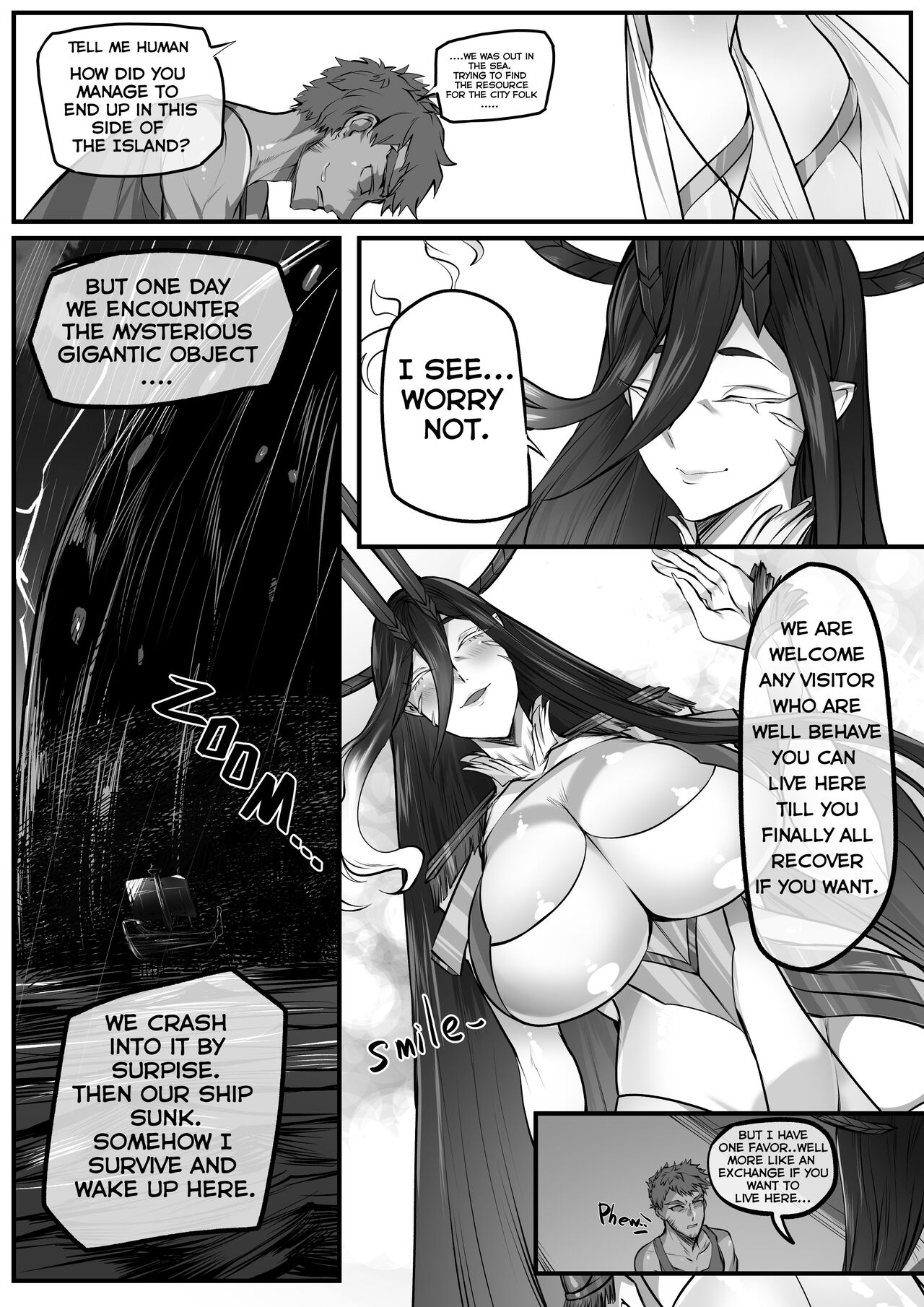 Demihuman Island page 8