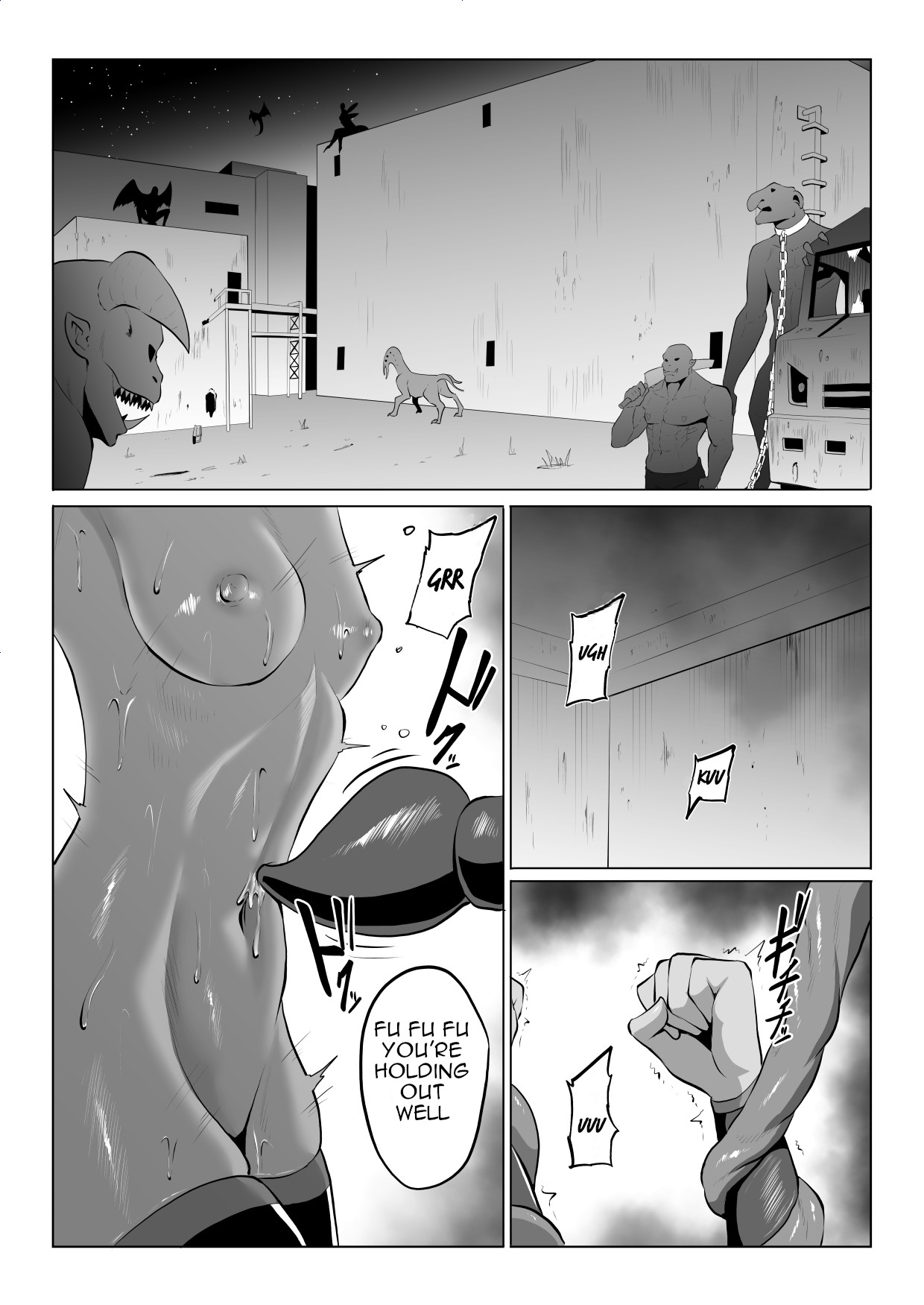 Demon Slayer Unit Rokka's Battle Record: Venomous Scorpion 2: Torture and Futanari Rape page 2