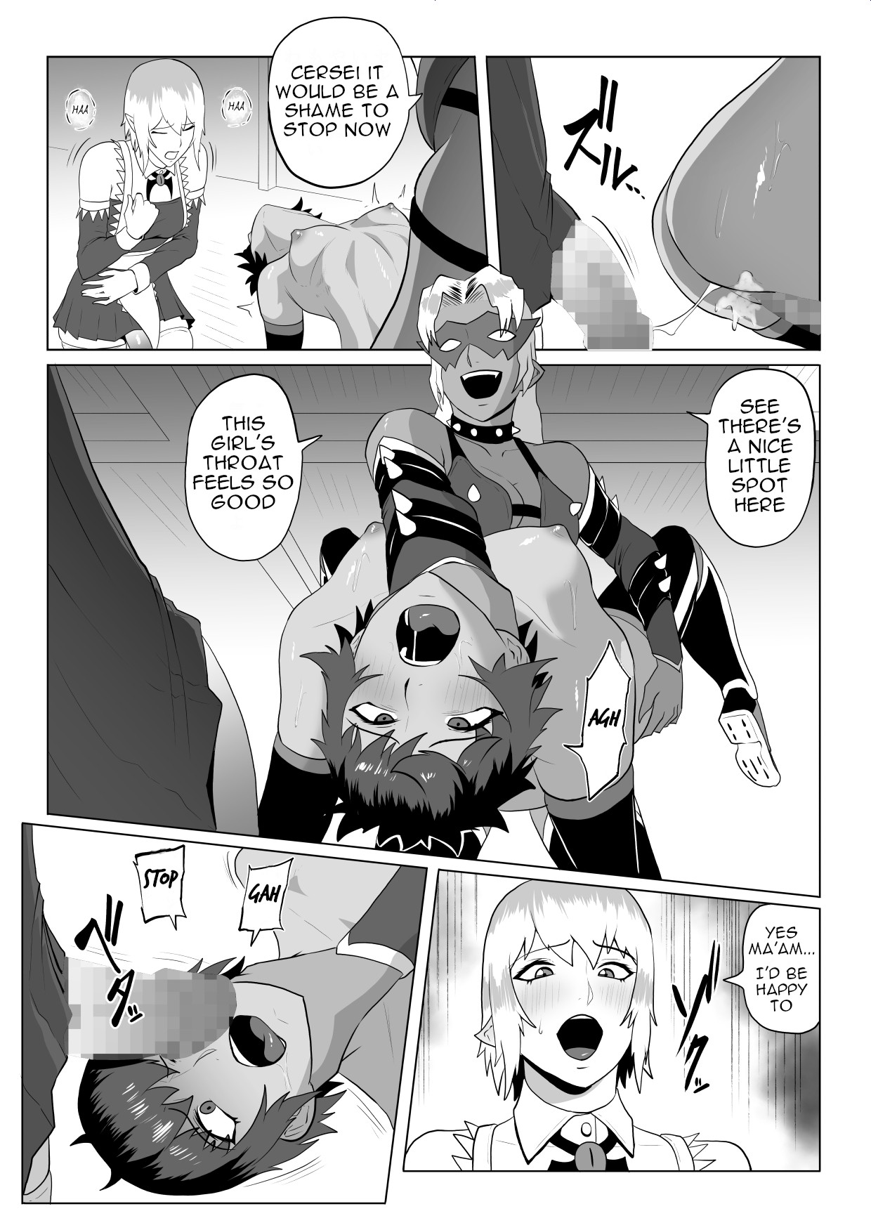 Demon Slayer Unit Rokka's Battle Record: Venomous Scorpion 2: Torture and Futanari Rape page 58