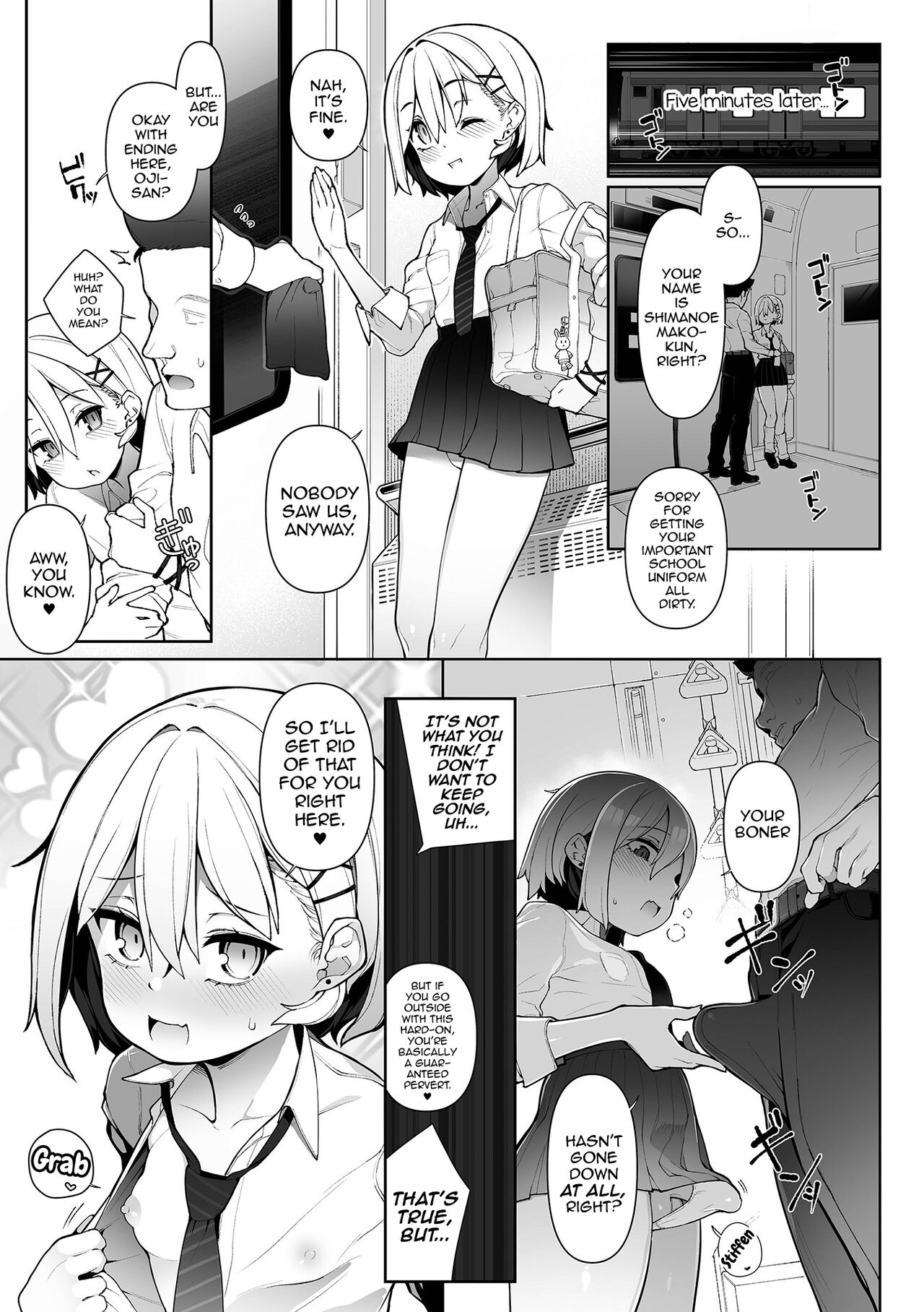 Densha de Yuuwaku Otokonoko! page 11