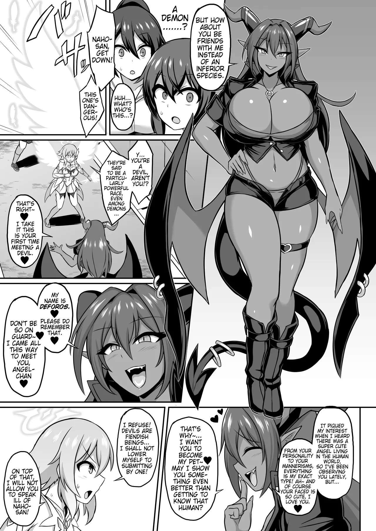 Depraved Fall of a Pure Angel page 4
