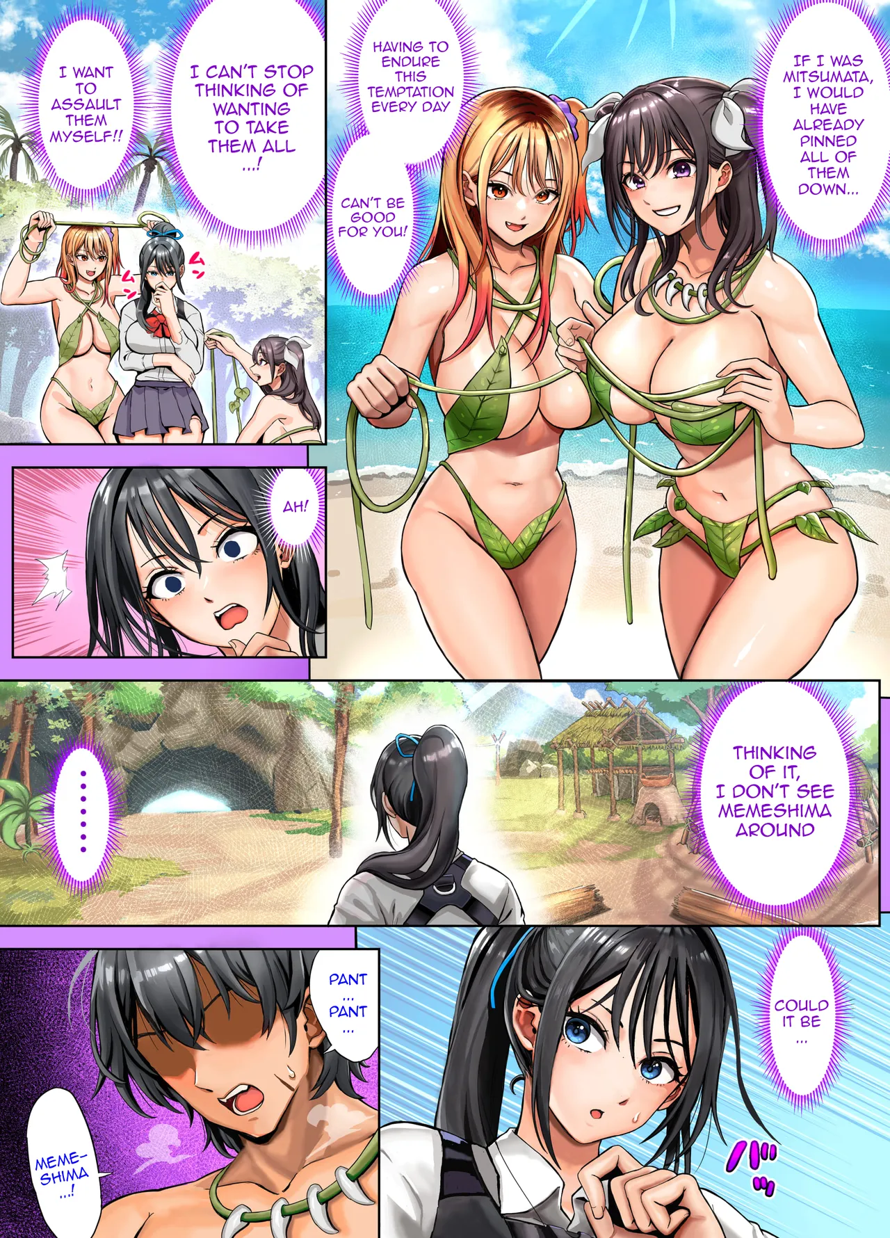 Deserted Island Castaway Harem 2 Ch.1 page 26