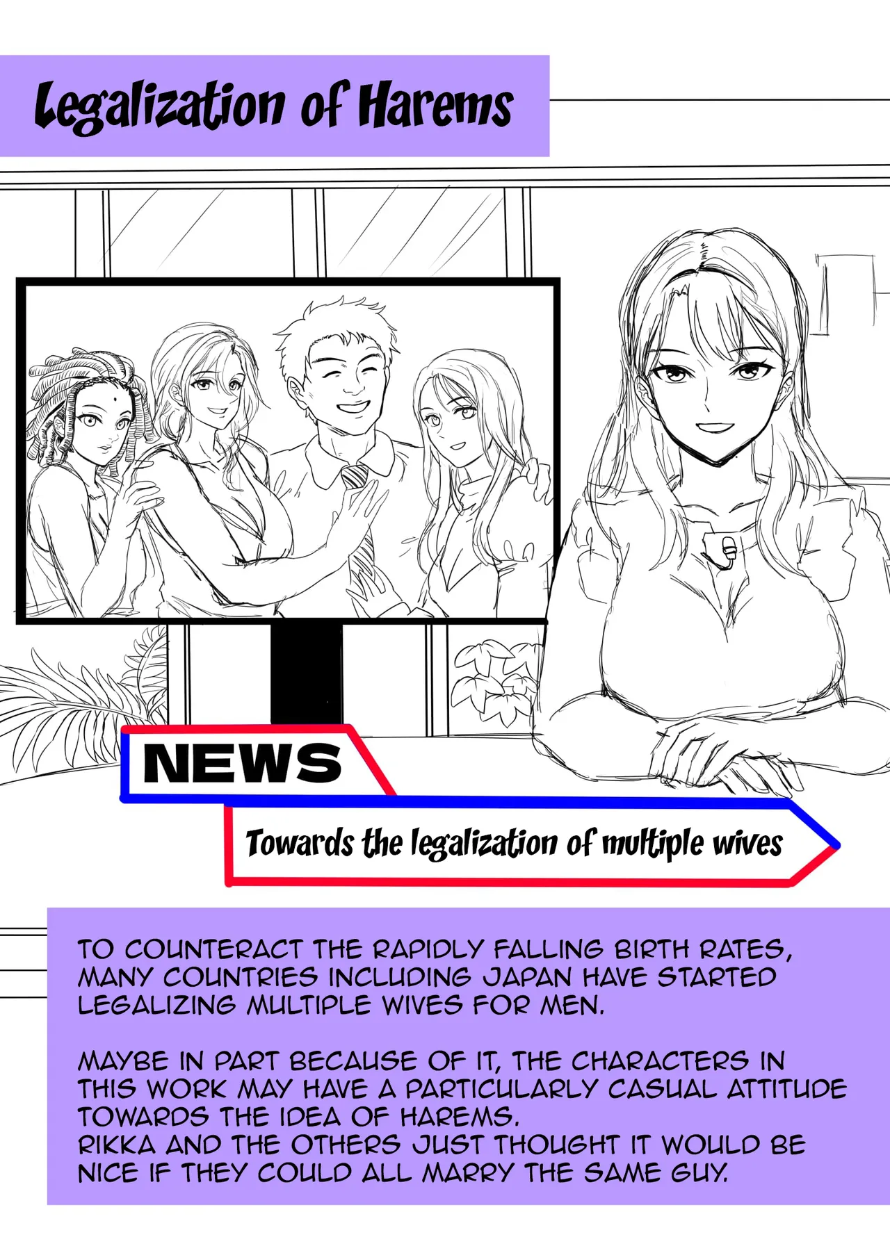 Deserted Island Castaway Harem page 104