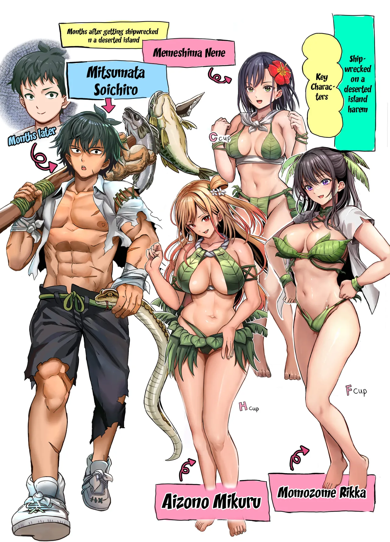 Deserted Island Castaway Harem page 2