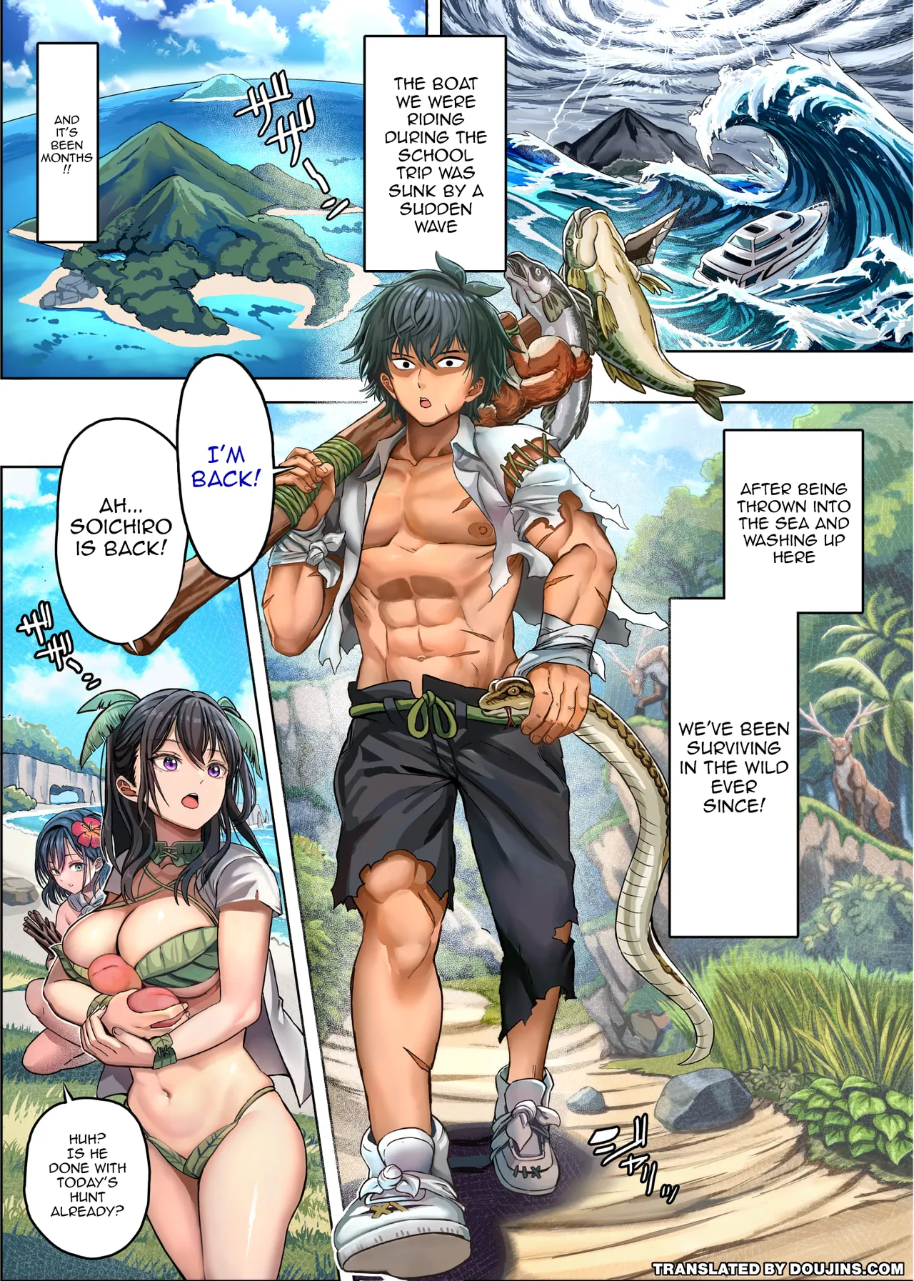 Deserted Island Castaway Harem page 5