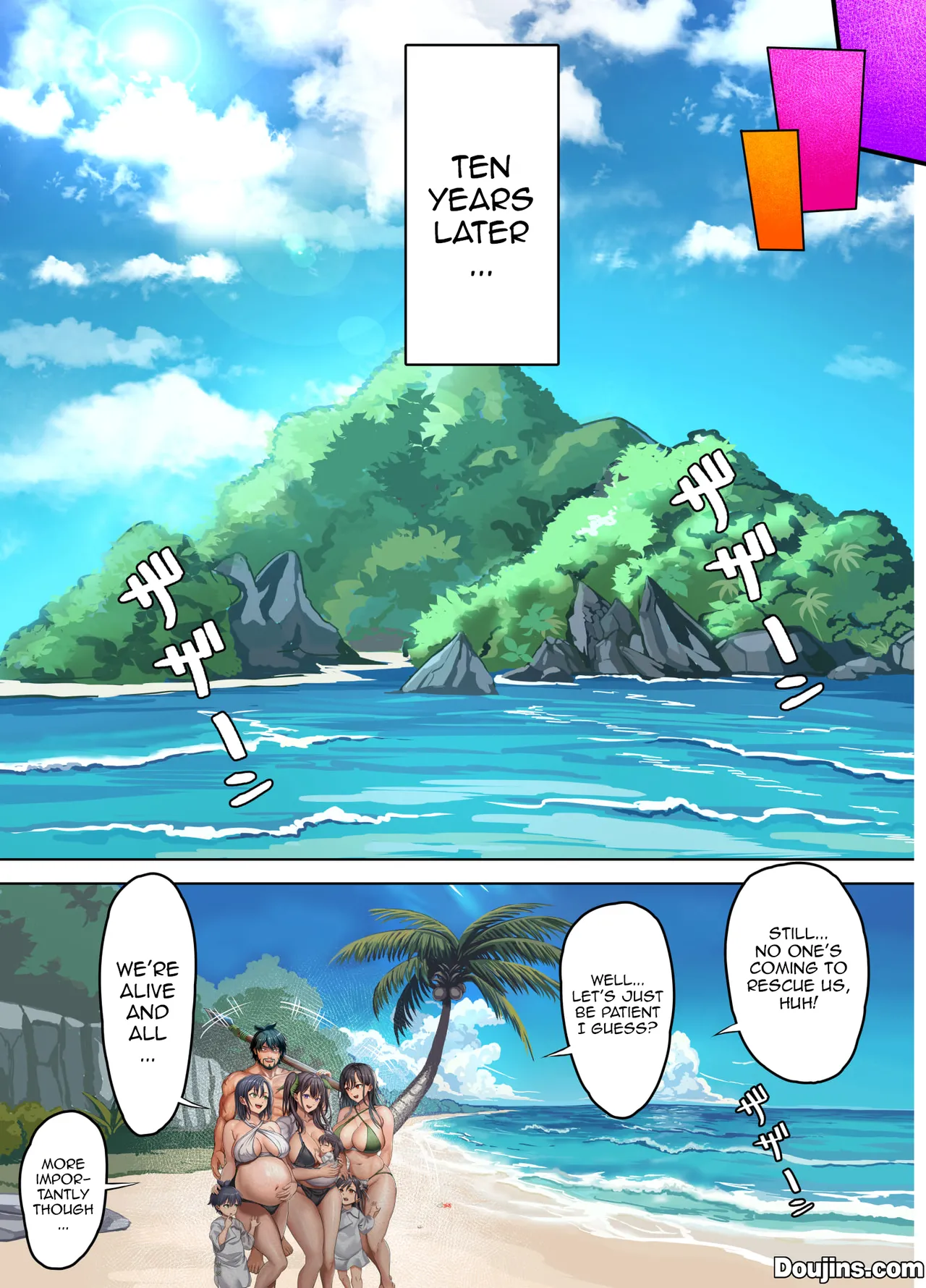 Deserted Island Castaway Harem page 95